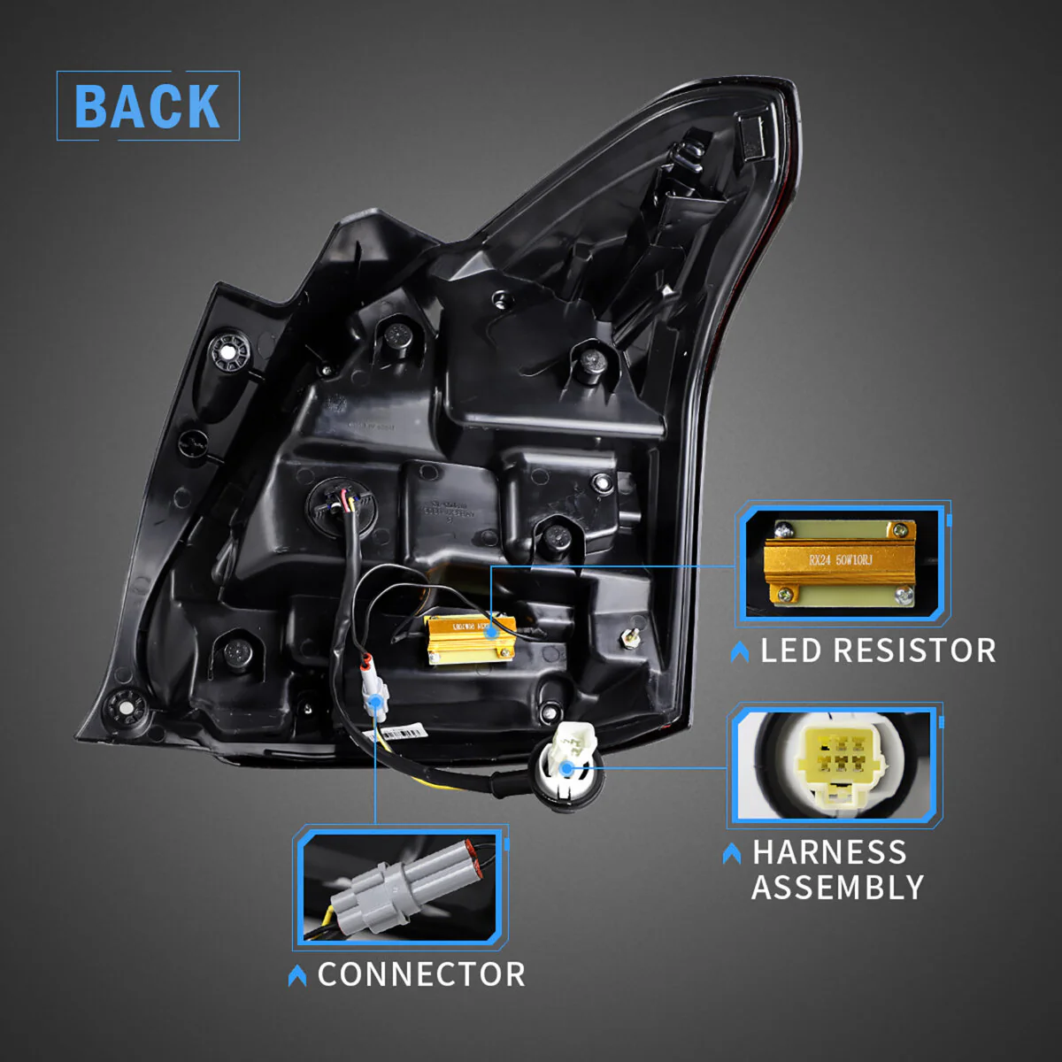 Fanali Posteriore Completo per Suzuki Swift (2017-2022) a LED - Image 4