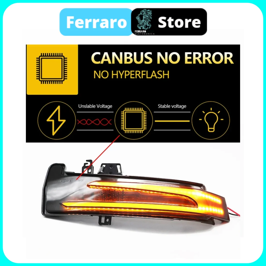 Indicatore Direzione per Mercedes Benz, Freccia, Plug and Play - Image 2