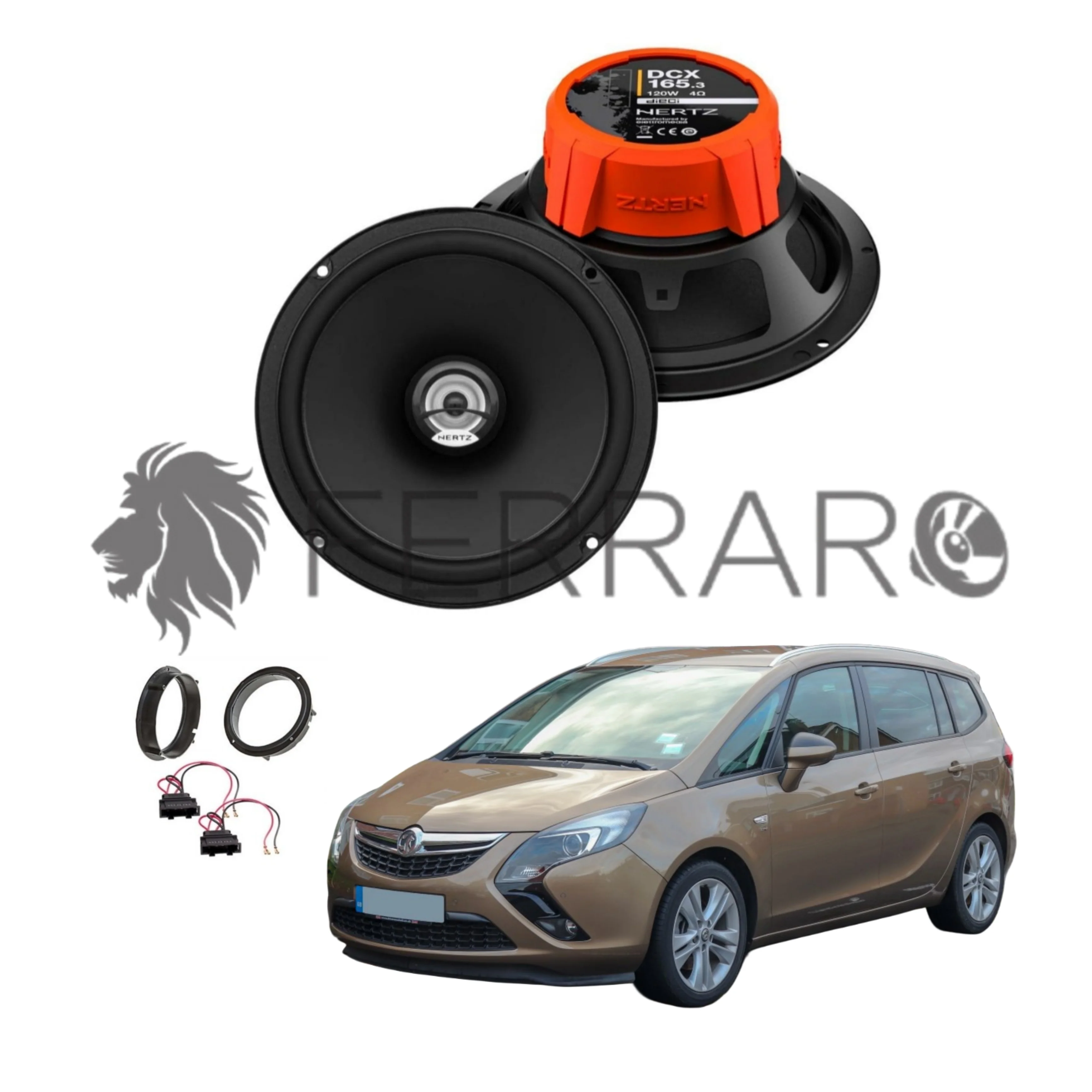 Hertz Kit 2 Casse | DCX 165.3 | Anteriori | Opel Zafira C