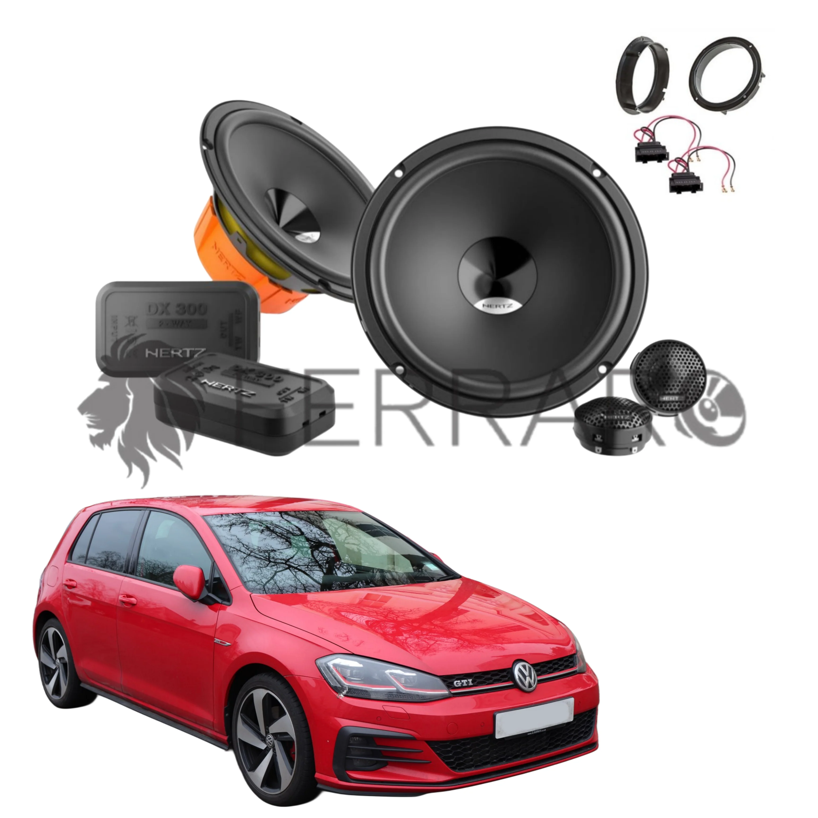 Hertz Kit 4 Casse | DSK 165.3 | Ant o Post | VW Golf 7ª Serie dal 2013>