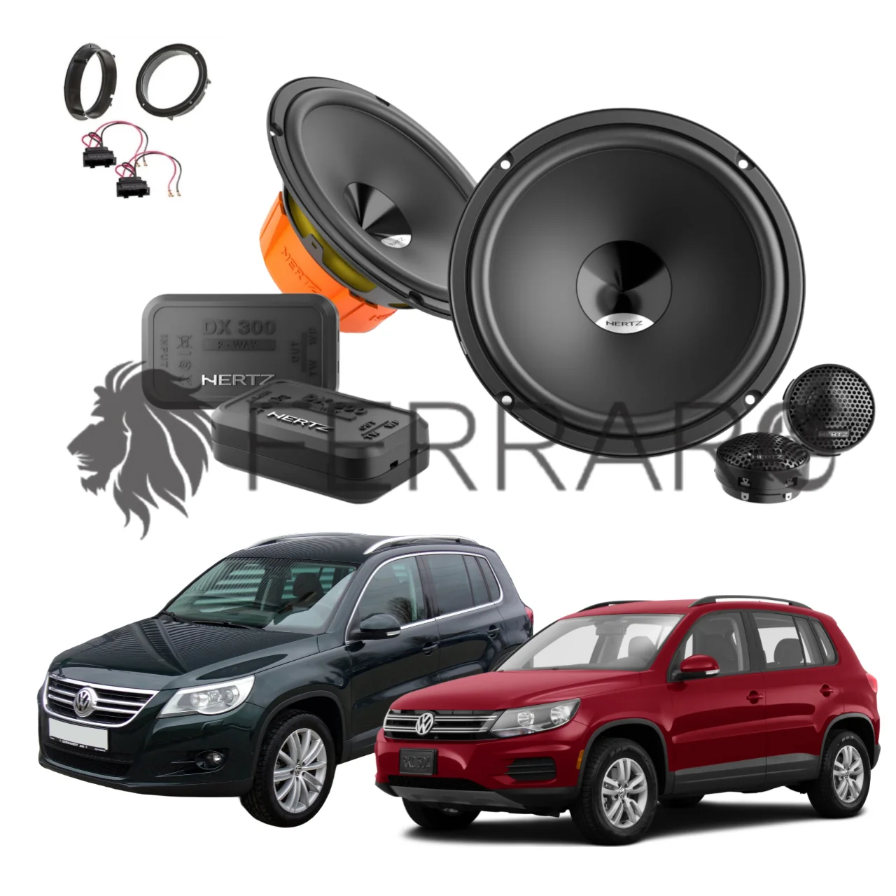 Hertz Kit 4 Casse | DSK 165.3 | Ant o Post  | VW Tiguan