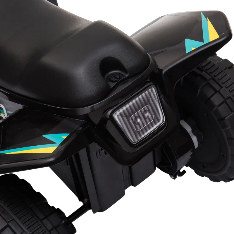 HOMCOM Quad Elettrico per Bambini 18-36 Mesi con Batteria Ricaricabile da 6V, 72x40x45.5 cm, Nero - Image 9