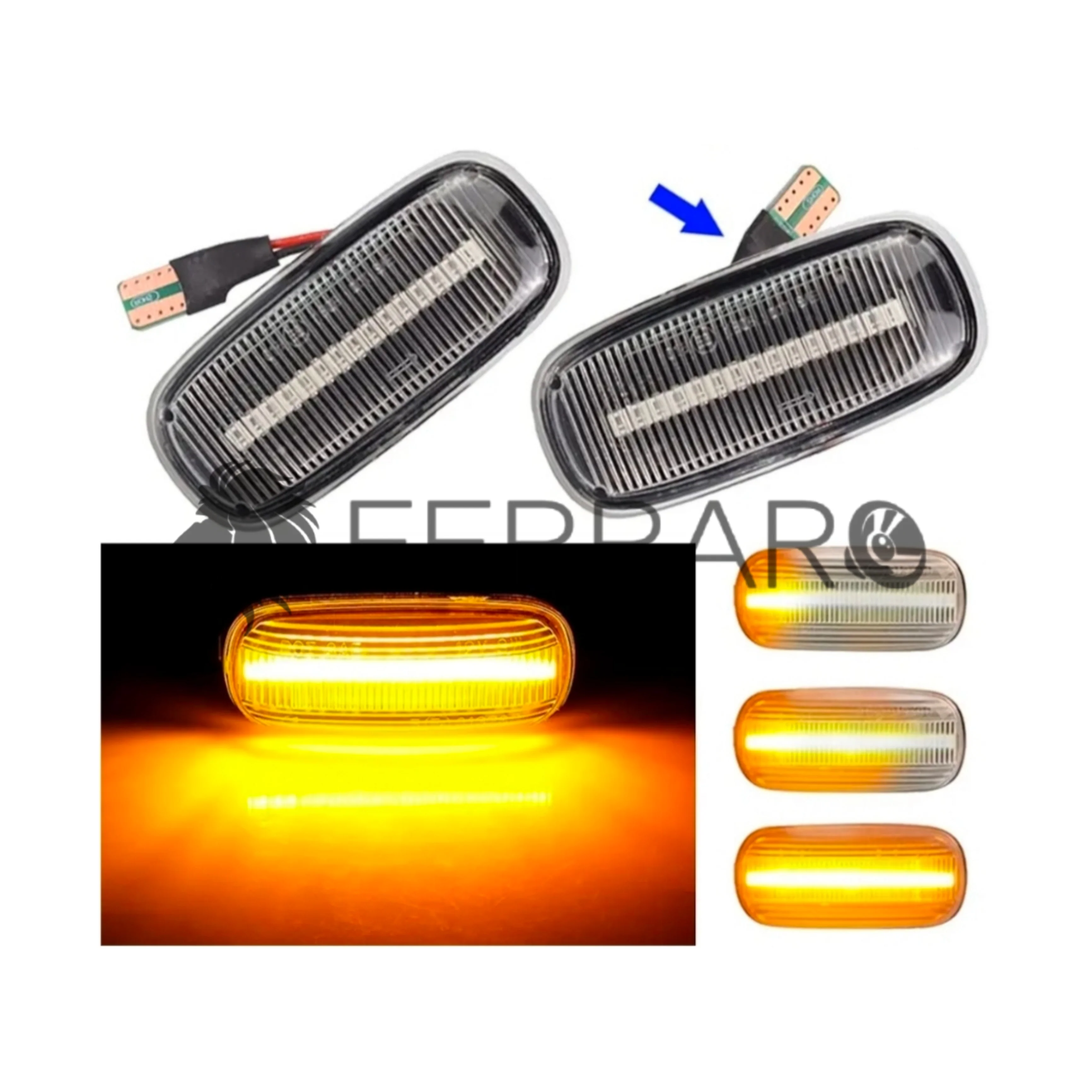 Indicatore Direzione Led per Audi A3 S3 8L (00-03) A8 D2 (99-02) TT 8N (00-06), Plug and Play - Image 5