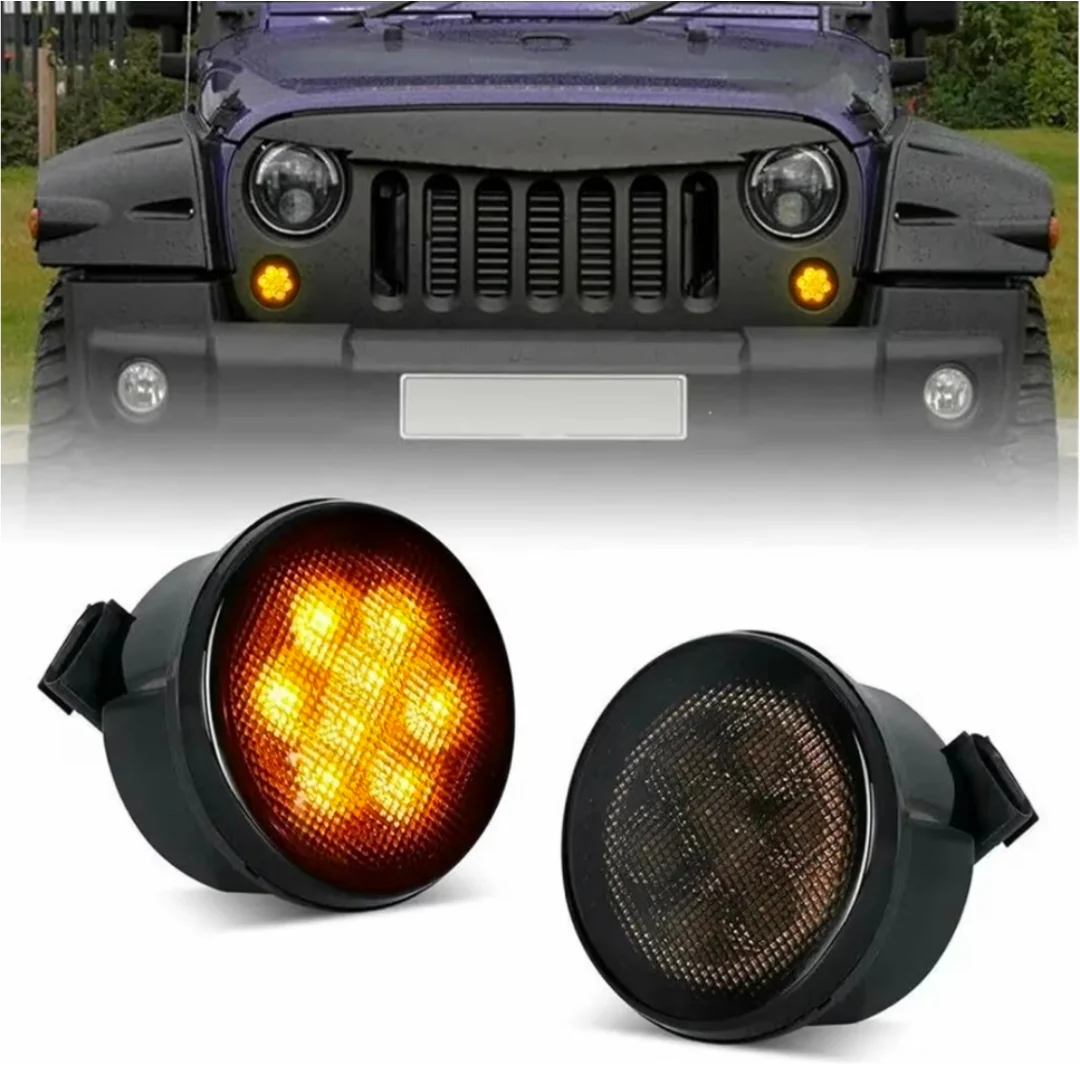Indicatore Direzione Led per Jeep Wrangler (2007-2017), Plug and Play - Image 2