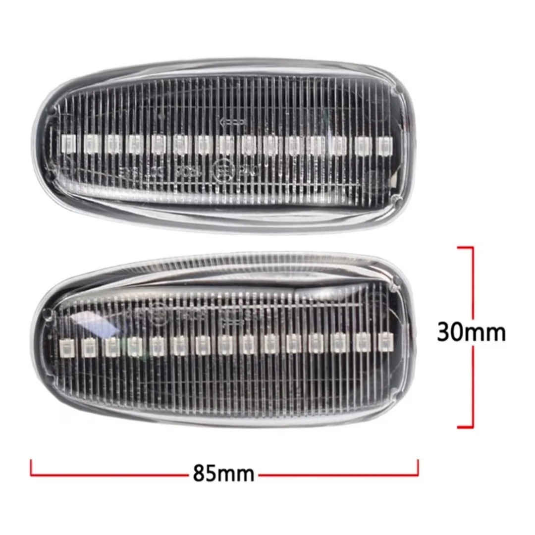 Indicatore Direzione Led per Mercedes Classe E W210, C W202, SLK R170, Vito W638, Plug and Play - Image 4