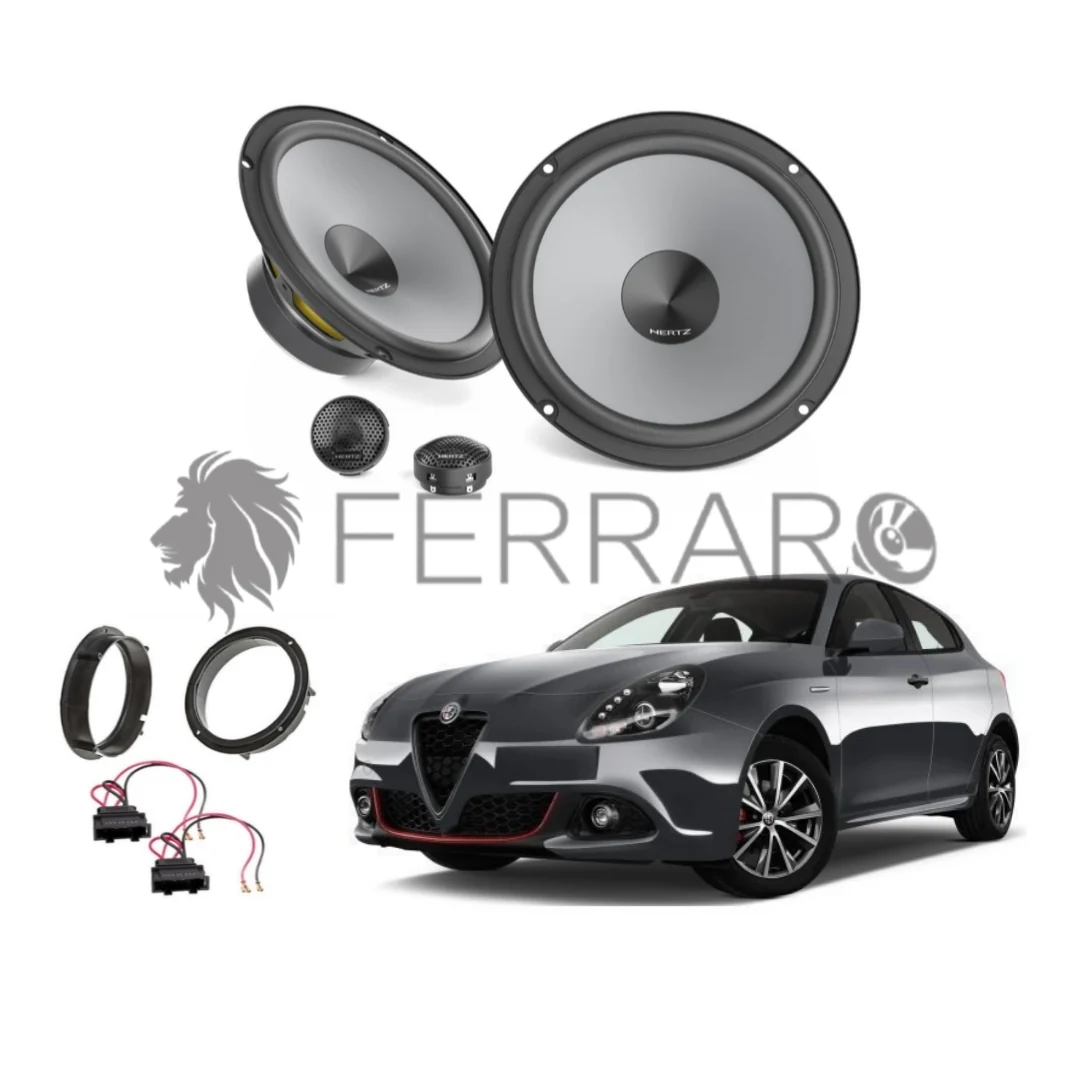 Hertz Kit 4 Casse | K 165 | Ant o Post | Alfaromeo Giulietta