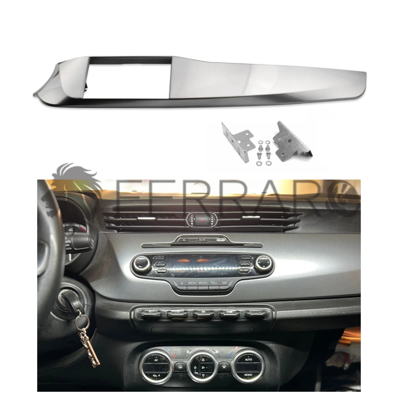 Mascherina 2Din | AlfaRomeo Giulietta  (2010-2014)