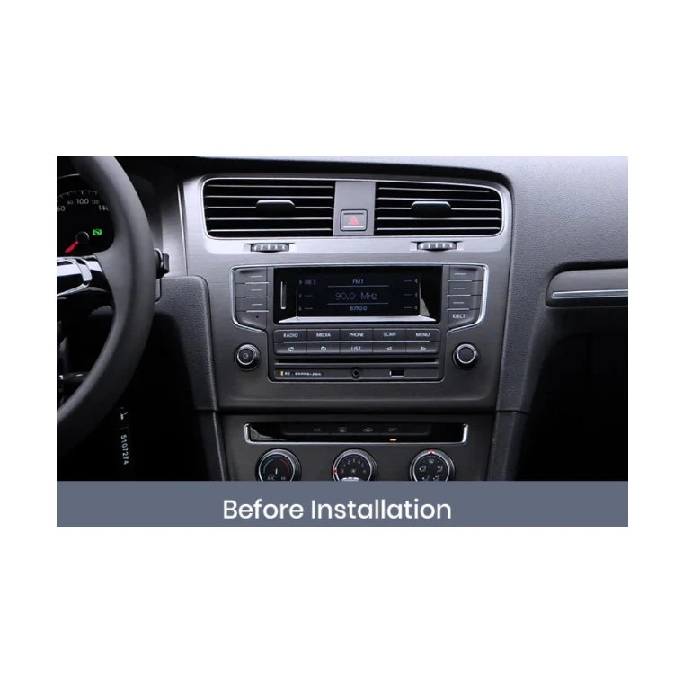 Kit Montaggio Autoradio 10.1"Pollici Volkswagen Golf MK7 (2012-2021) Mascherina, Cablaggio Autoradio Android - Image 2