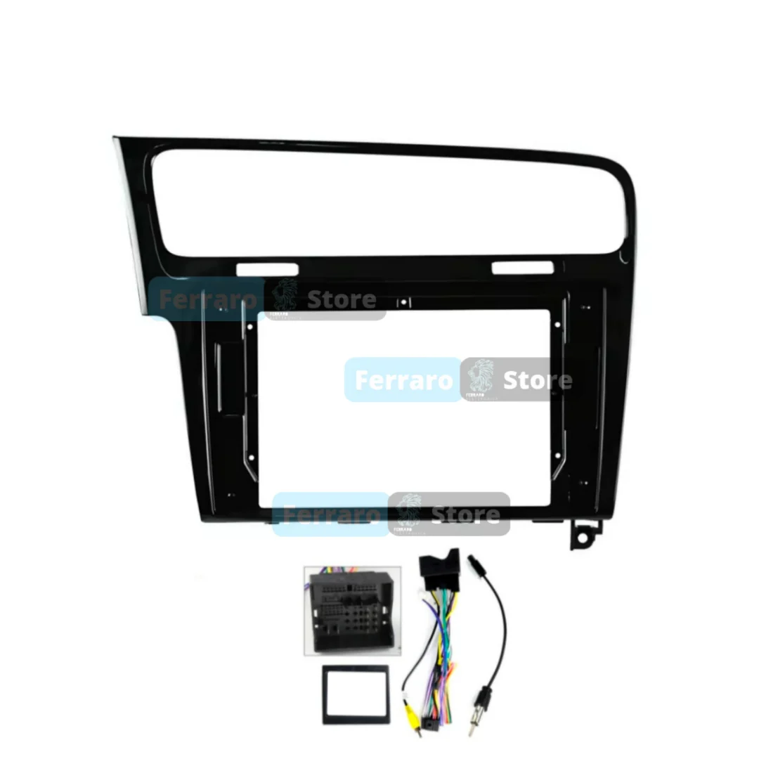 Kit Montaggio Autoradio 10.1"Pollici Volkswagen Golf MK7 (2012-2021) Mascherina, Cablaggio Autoradio Android - Image 4