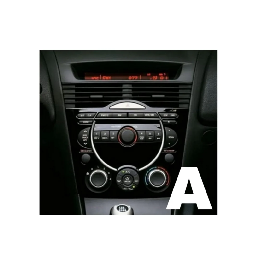 Kit Montaggio Autoradio 9"Pollici Mazda RX8 (2003-2012) Mascherina, Cablaggio Autoradio Android - Image 2