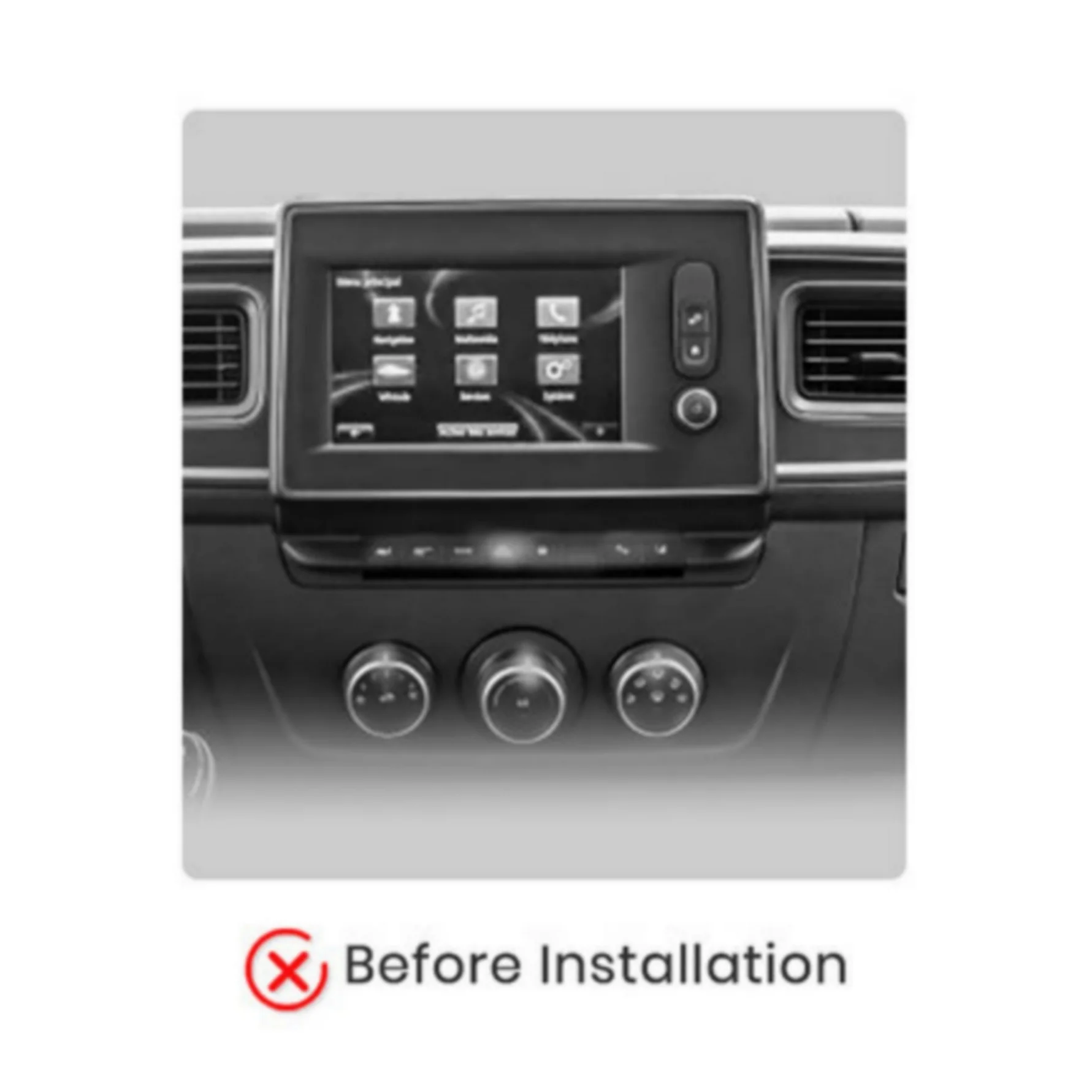 Kit Montaggio Autoradio 10.1"Pollici per Opel Movano, Renault Master, Nissan NV400 (2019-2024), Mascherina, Cablaggio Autoradio Android - Image 2