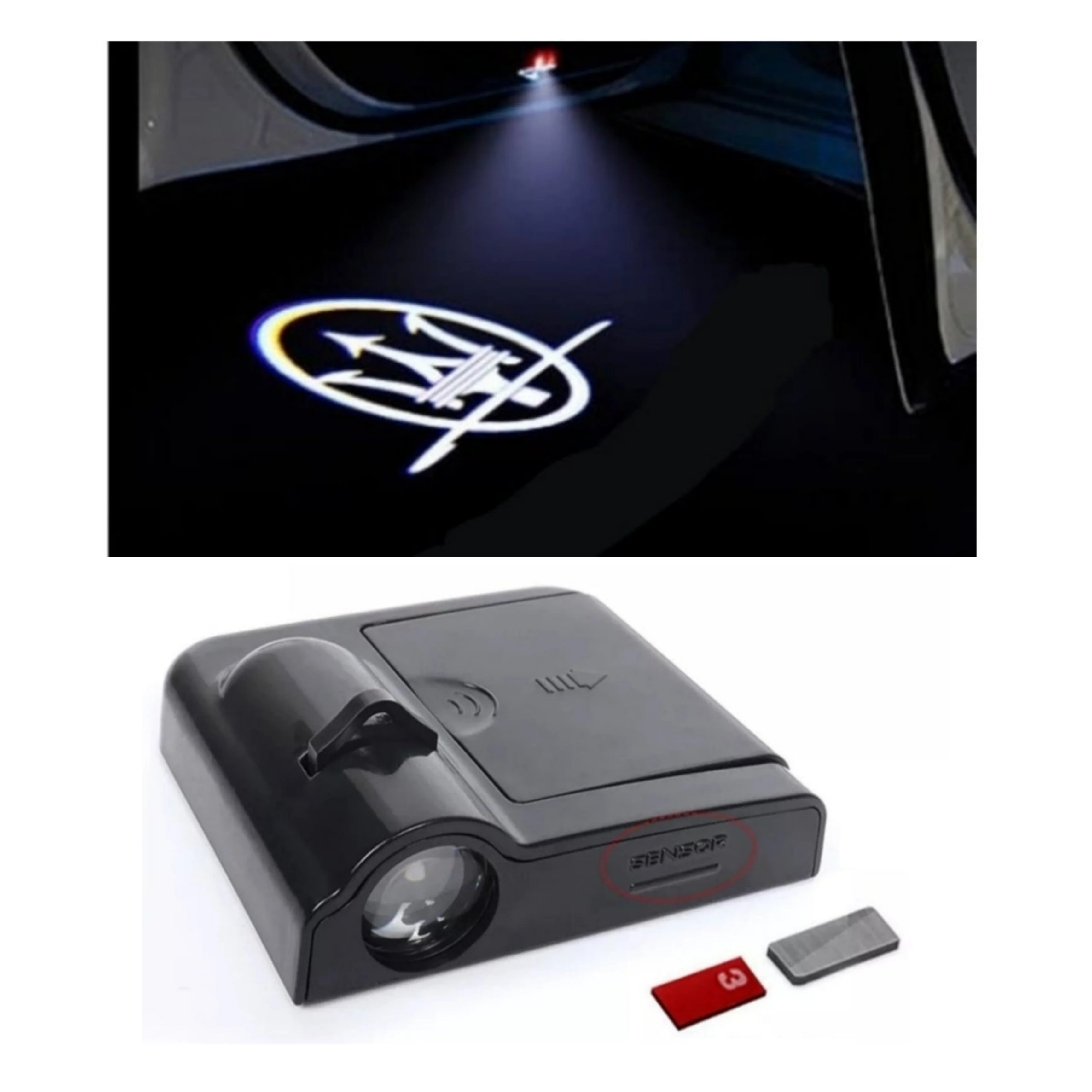 Luce Cortesia Maserati | Universale | Adesivo | Batteria (NO INCL.)