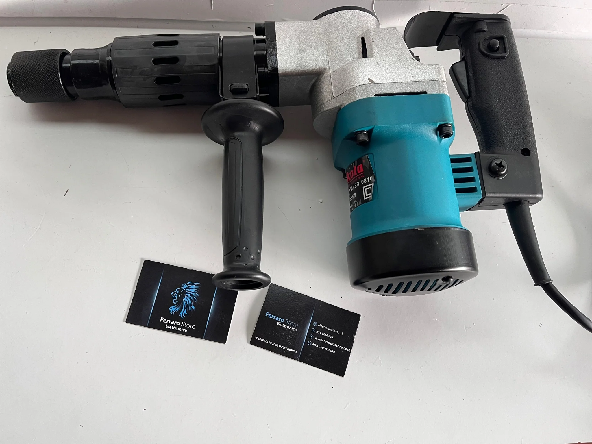 Martello Demolitore, Potenza 1050w Kit Completo, Valigetta - Image 10