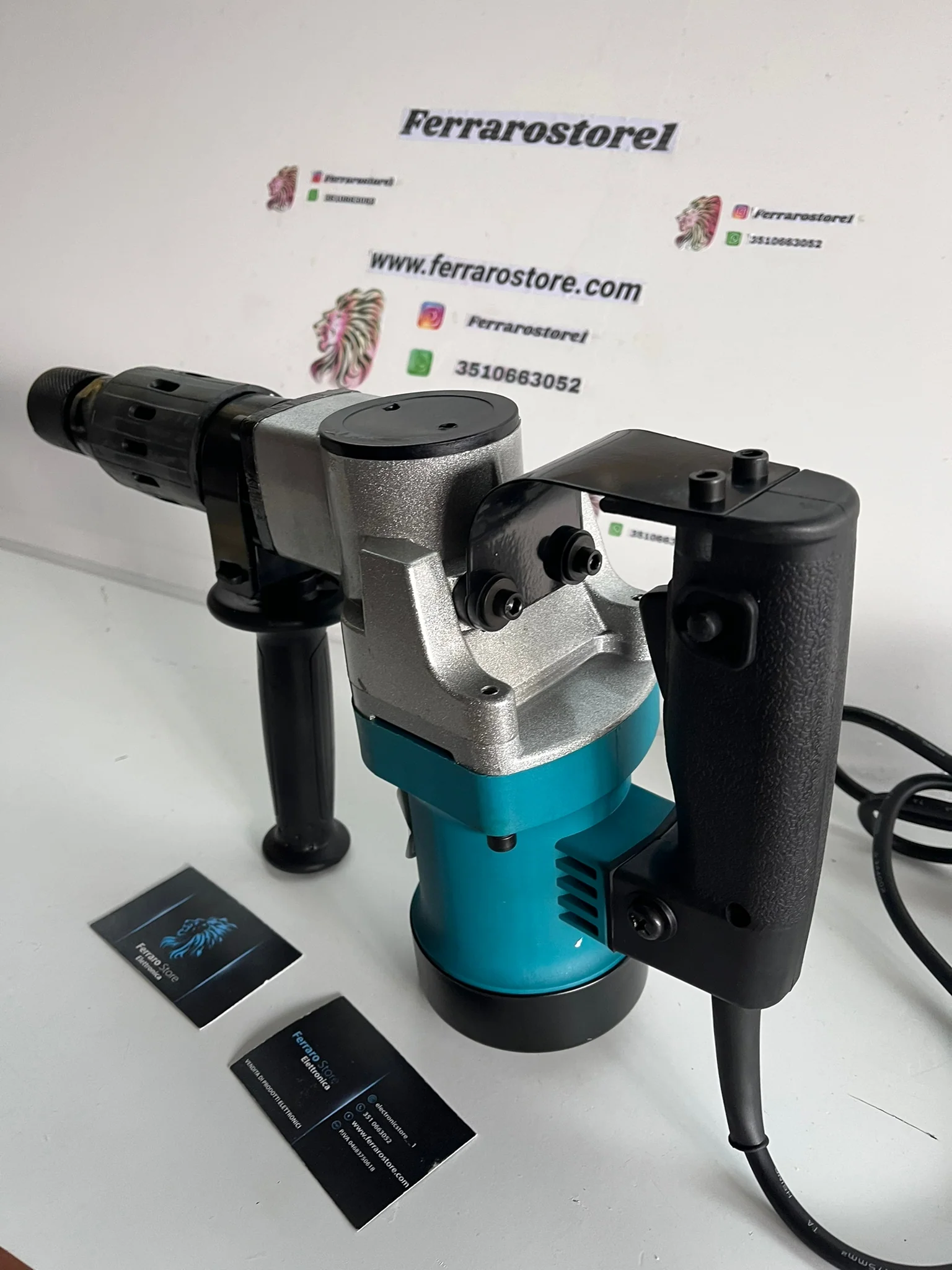 Martello Demolitore, Potenza 1050w Kit Completo, Valigetta - Image 3