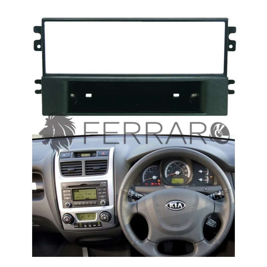 Mascherina 1DIN con Cassetto | Kia Sportage (2004-2010)