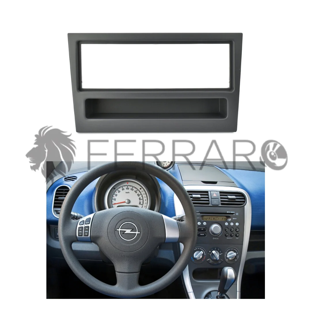 Mascherina 1DIN con Cassetto | Opel Agila fino 2004