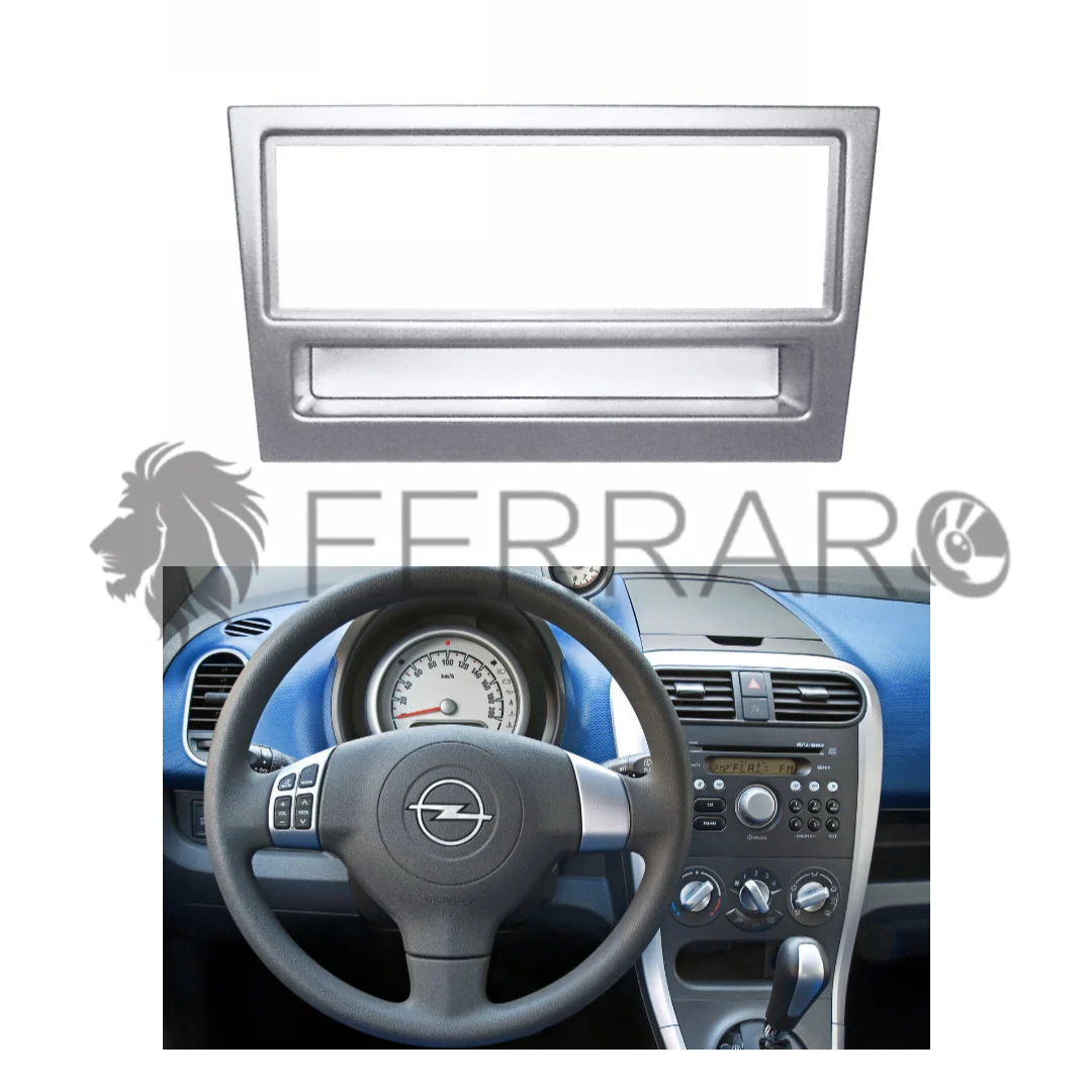 Mascherina 1DIN con Cassetto | Opel Agila fino 2004 - Image 2