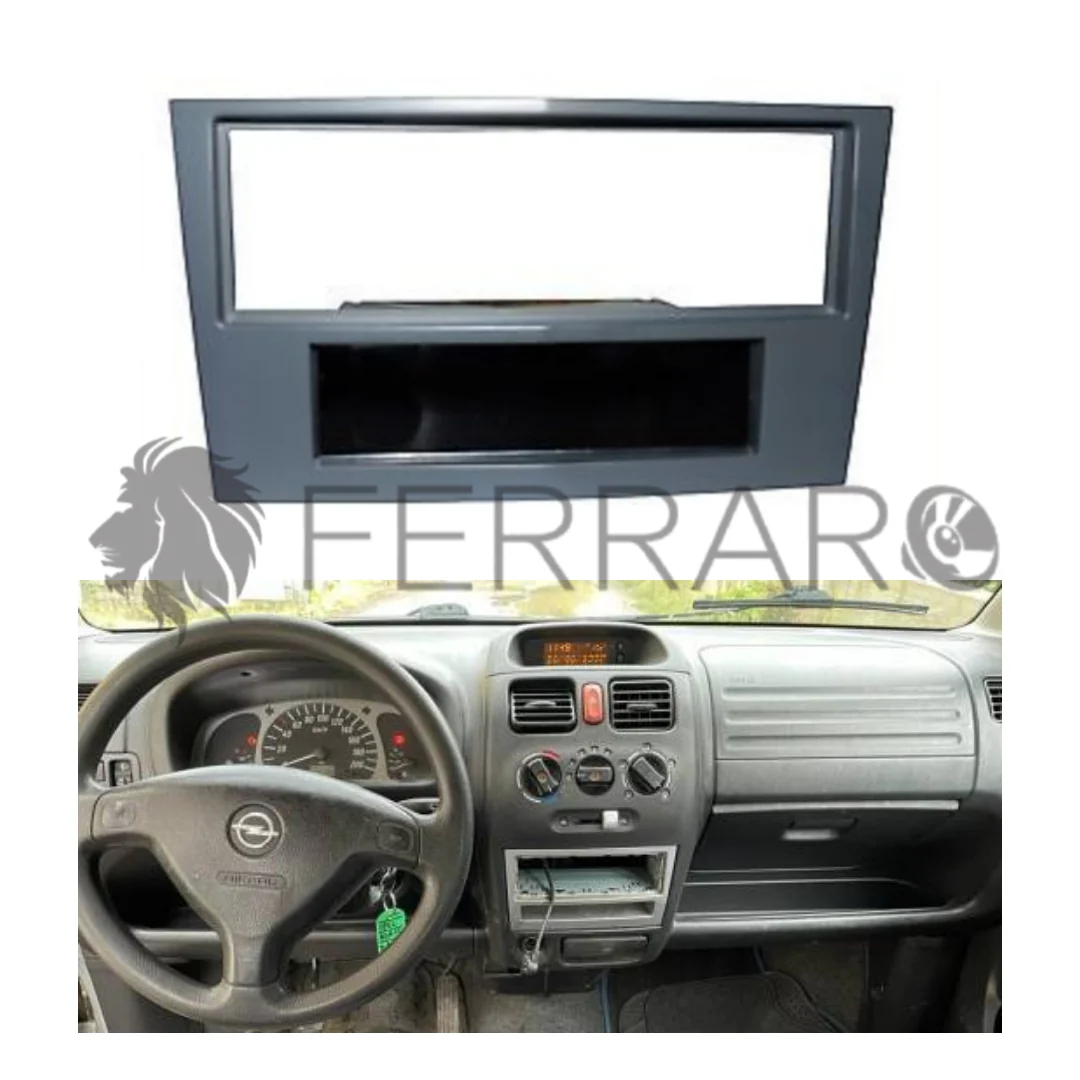 Mascherina 1DIN con Cassetto | Opel Corsa, Agila dal 2004> - Image 2
