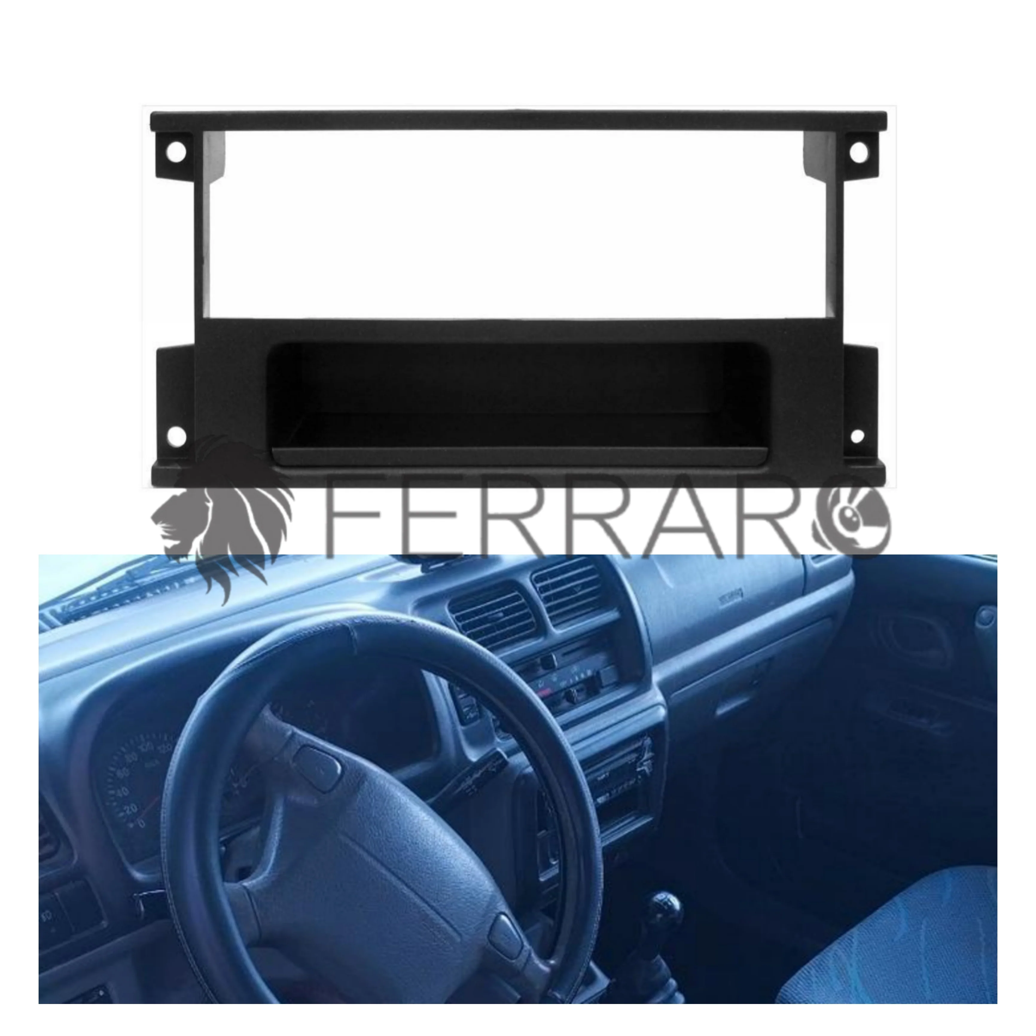 Mascherina 1DIN con Cassetto | Suzuki Ignis-Jimmy >2005