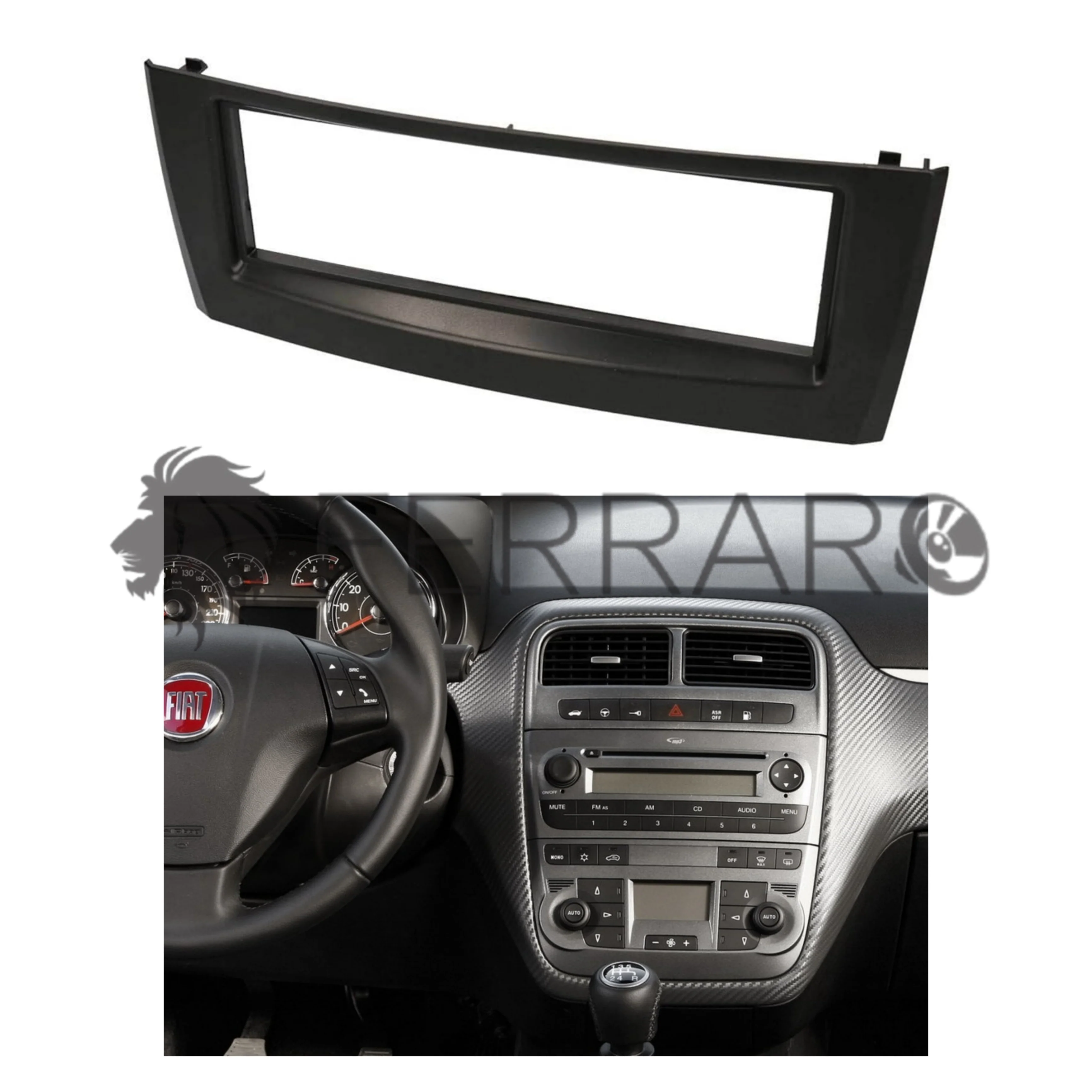Mascherina 1DIN | Fiat Grande Punto
