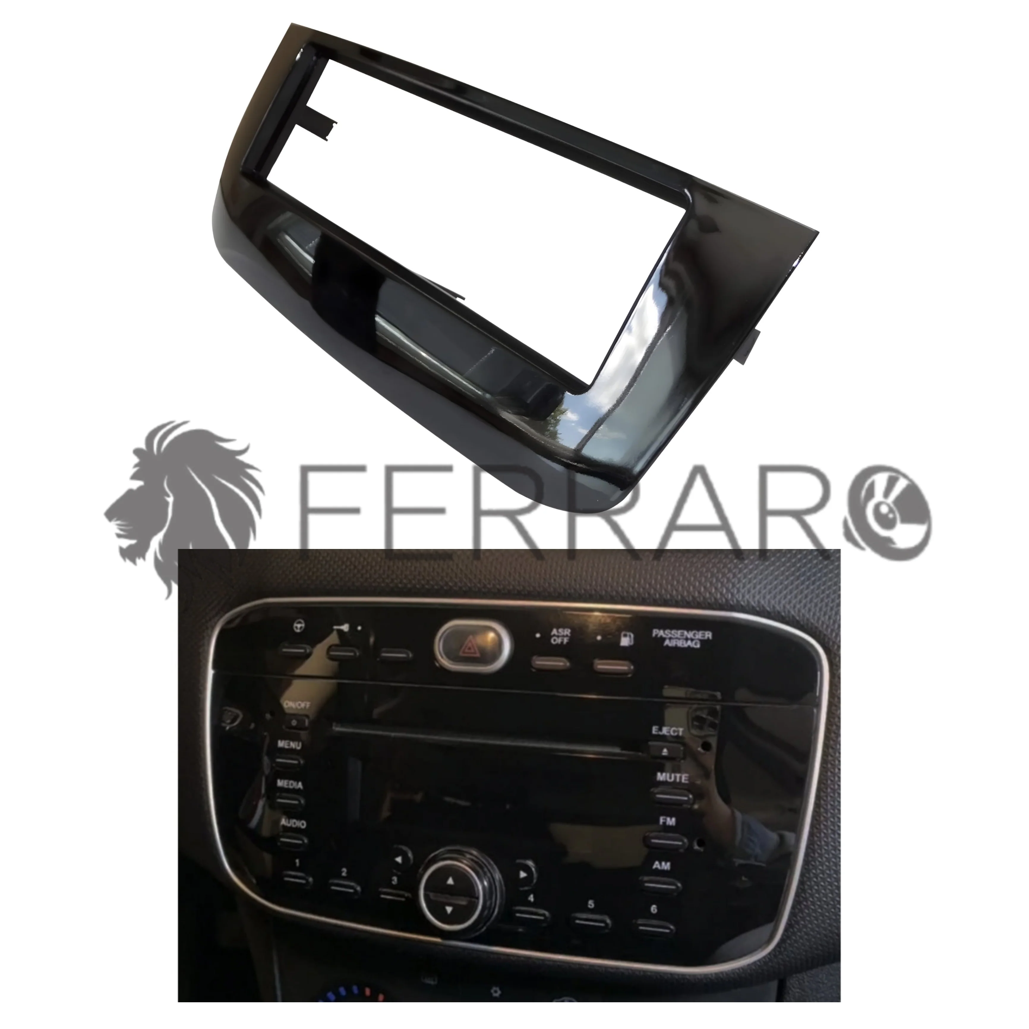 Mascherina 1DIN | Fiat Punto Evo dal 2009>