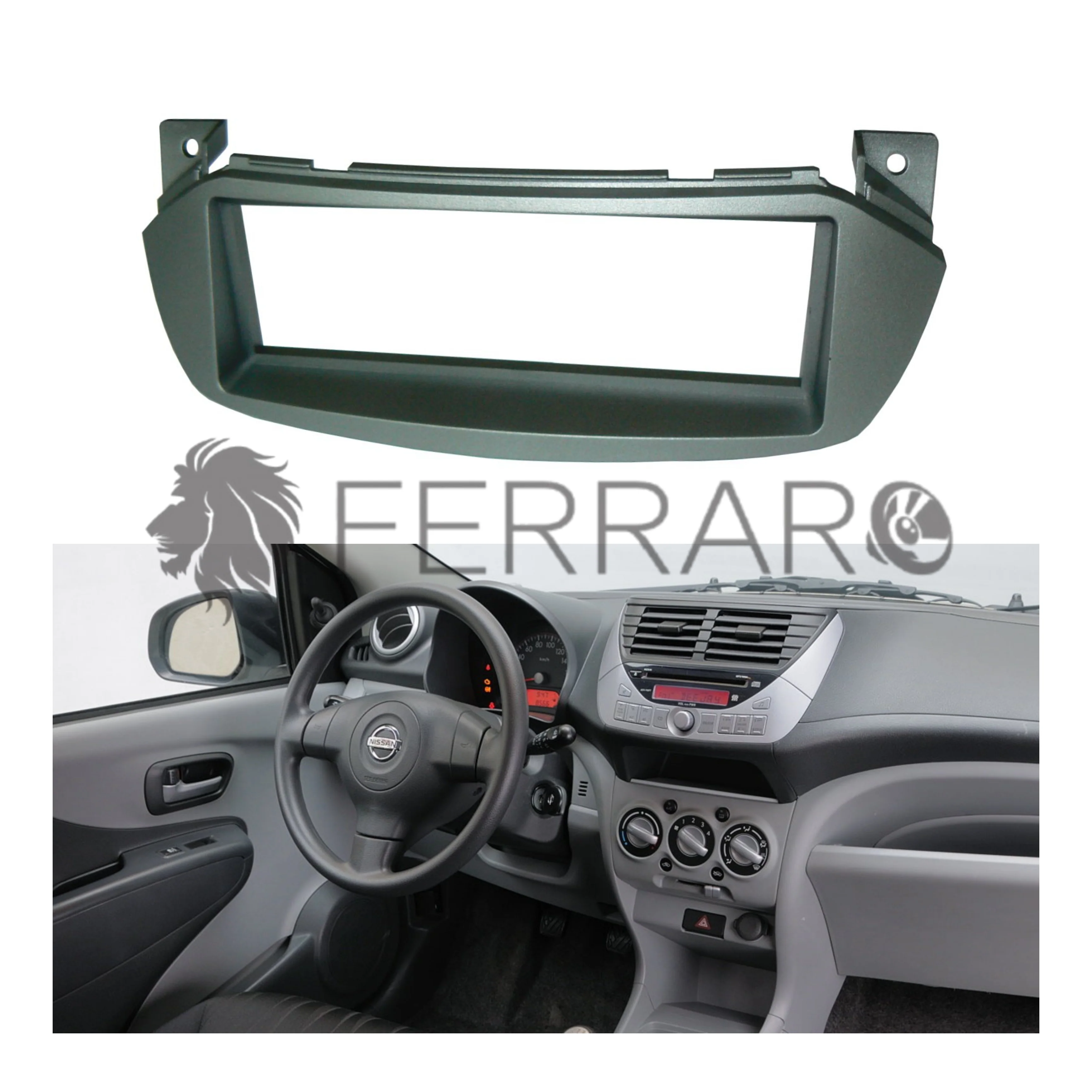 Mascherina 1DIN | Nissan Pixo, Suzuki Alto dal 2009>