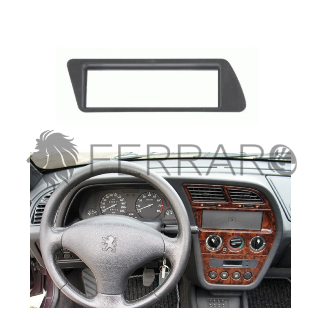 Mascherina 1DIN | Peugeot 306, 306 SW, Inclin. Dx dal 1993>