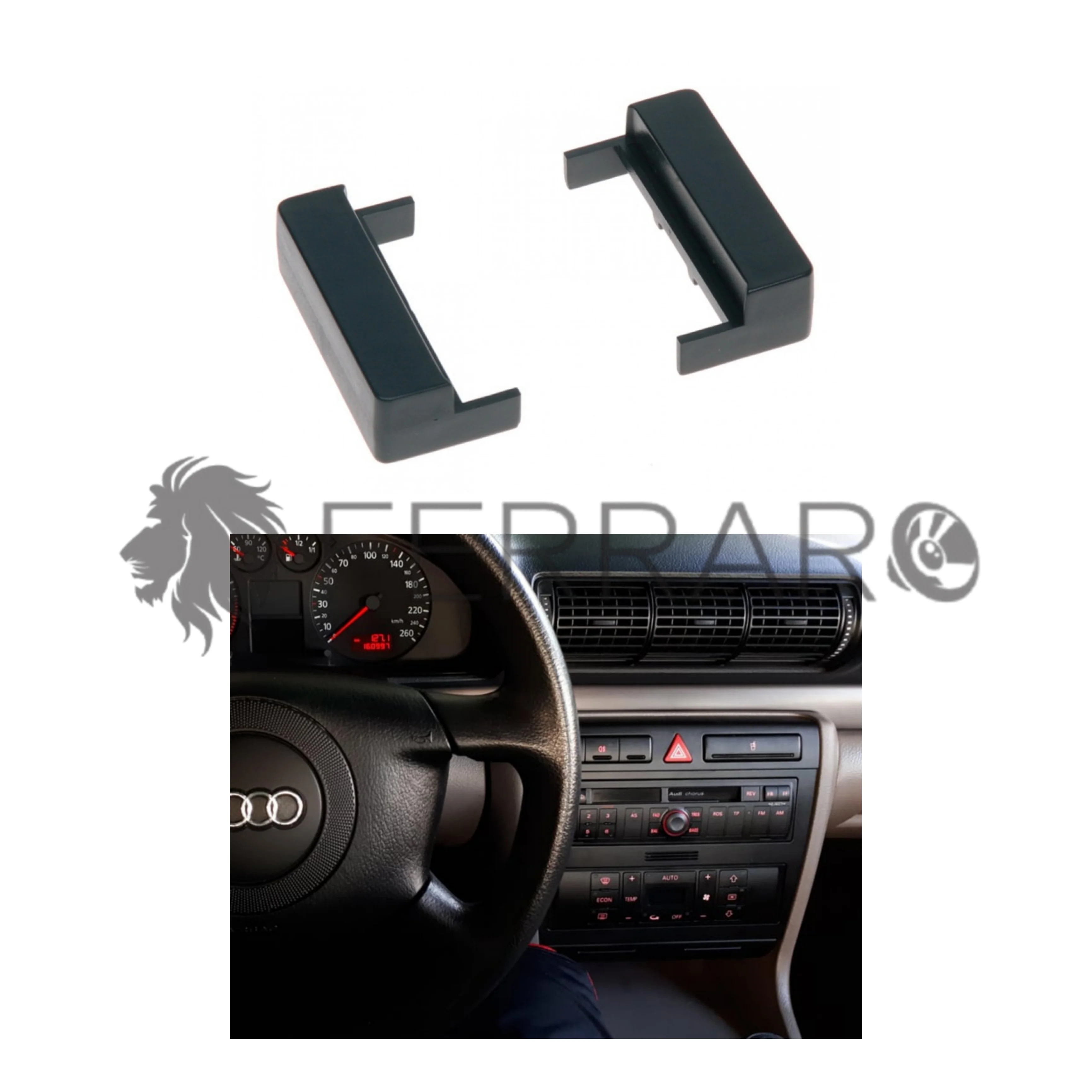 Kit Mascherina 1DIN | Audi A4 | Fino 99'