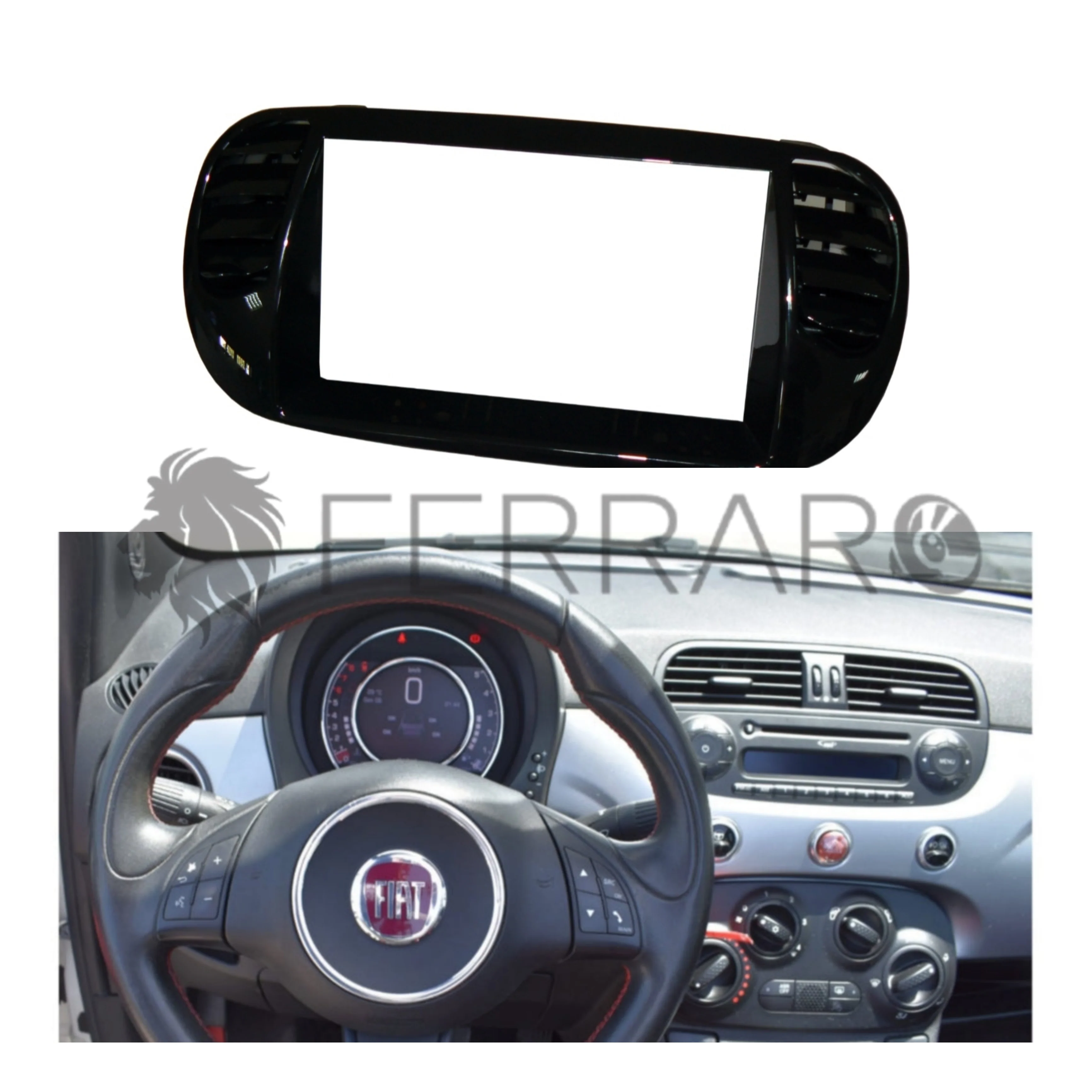Mascherina 2DIN | Fiat 500s (2007-2015) - Image 3