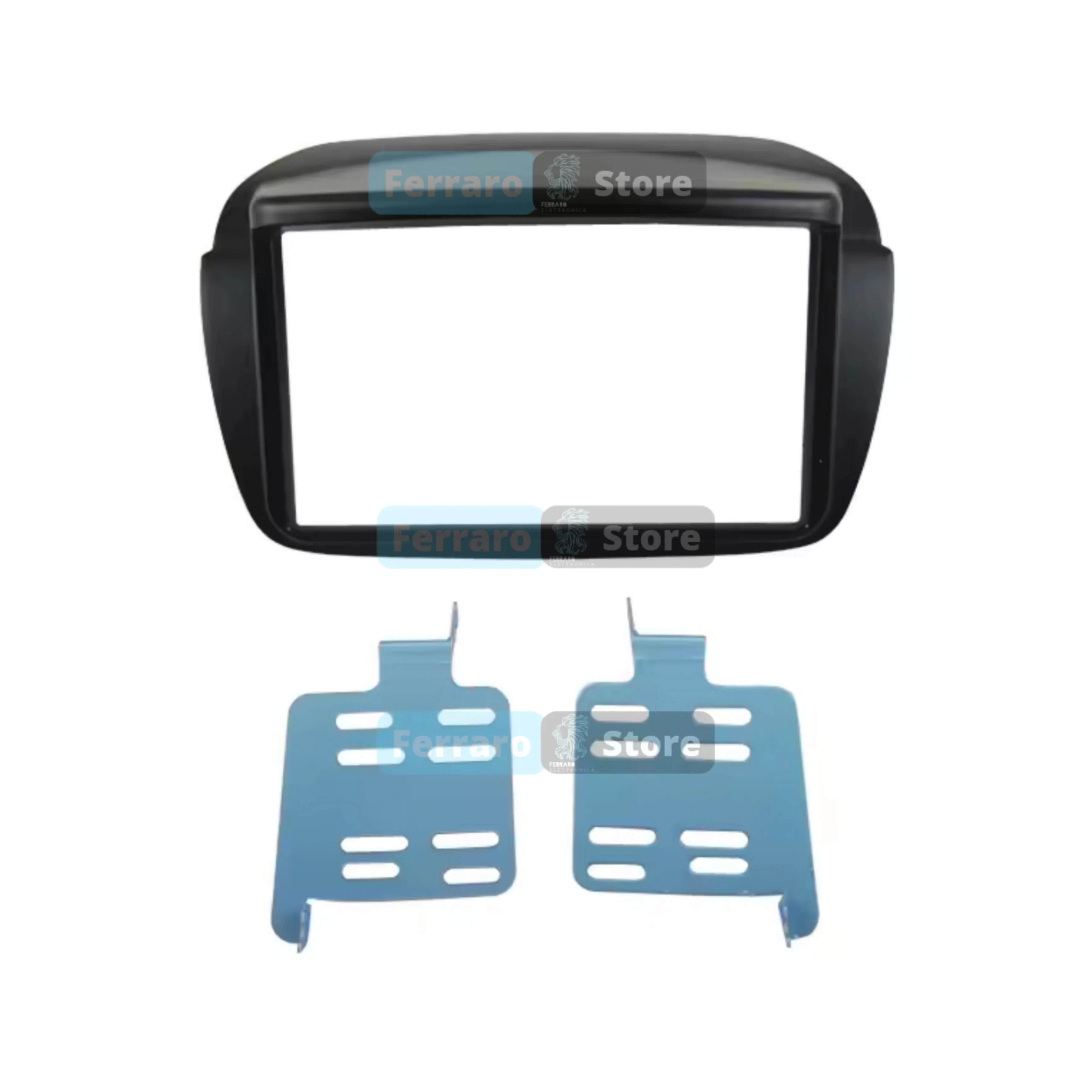 Mascherina Autoradio per Fiat Doblo 263 | 2010-2015 | Opel Combo Tour | Dal 2011> | 2Din 7"Pollici - Image 2