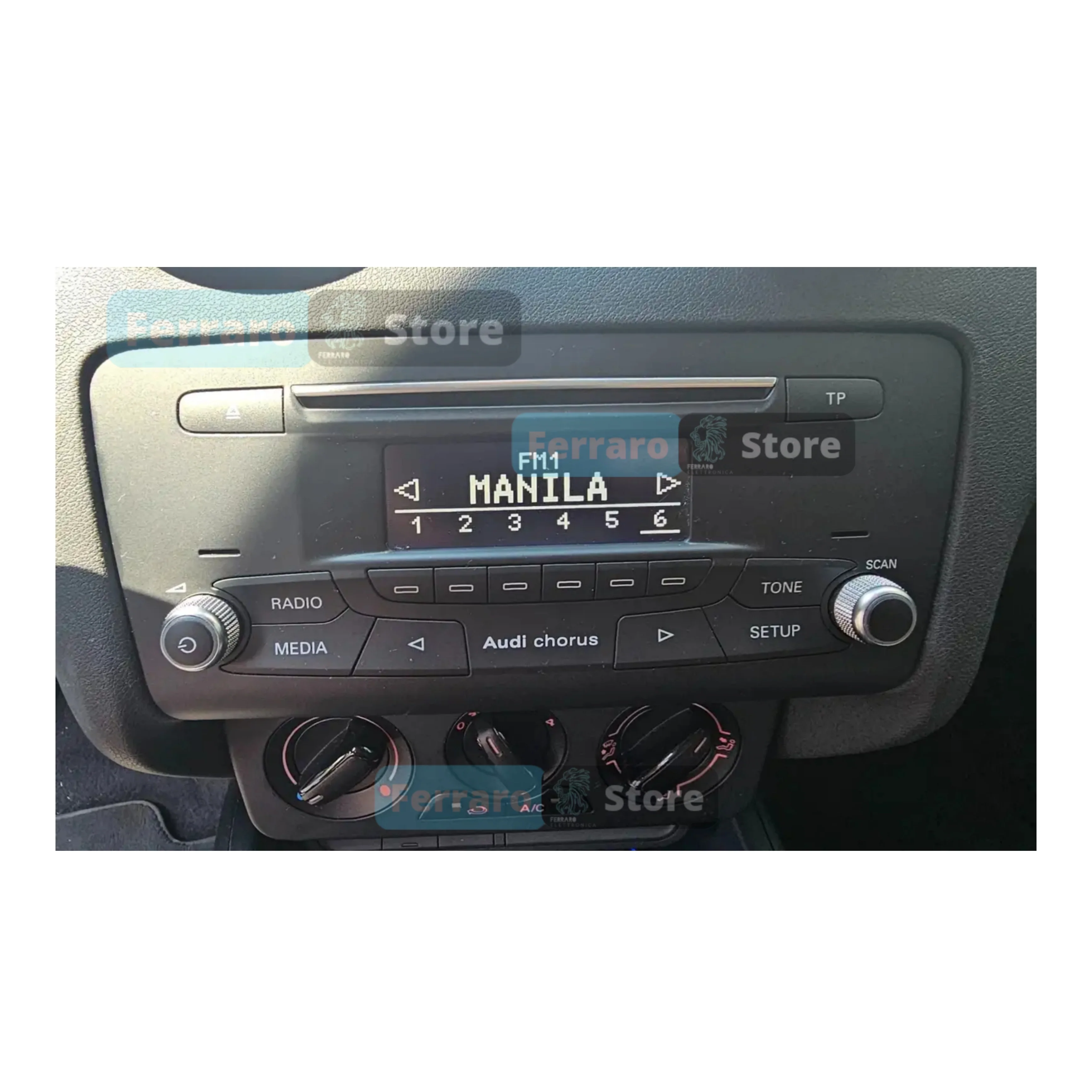 Mascherina 1DIN con Cassetto | Audi A1 8X, 2010-2018 - Image 3
