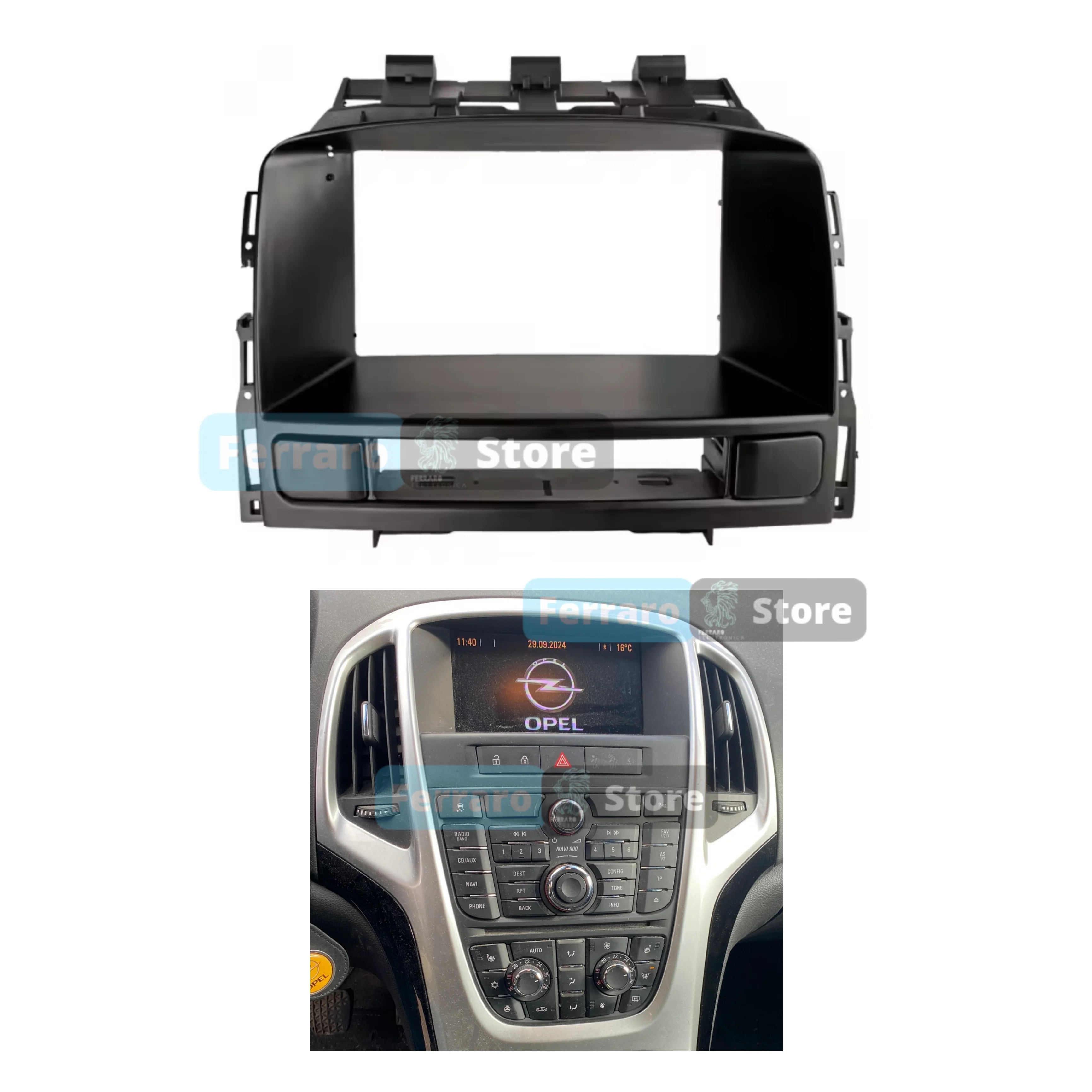 Mascherina 2DIN | Opel Astra J (2009-2017) Buick Excelle (2009-2015)