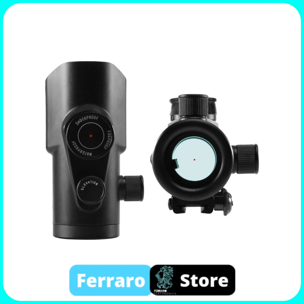 Mirino 1x30 - Red Dot IR Scope, Softair, Red - Image 3