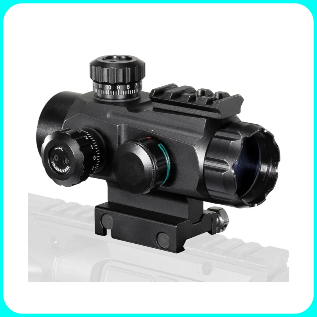 Mirino 1x35 - Red Dot, Softair, 8 Modalitá di Puntatore - Image 2