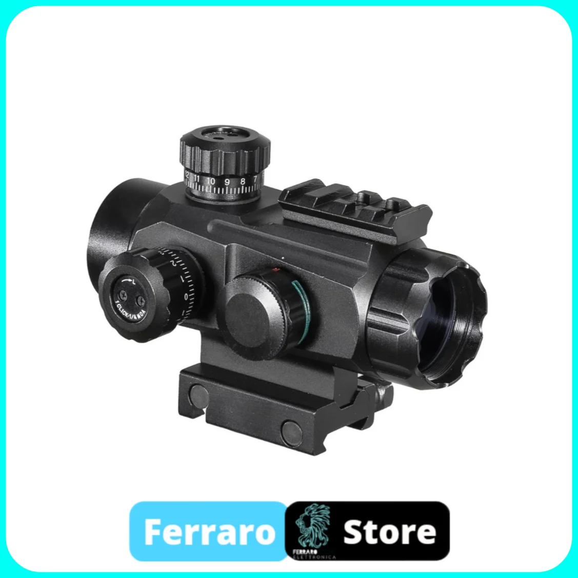 Mirino 1x35 - Red Dot, Softair, 8 Modalitá di Puntatore - Image 3