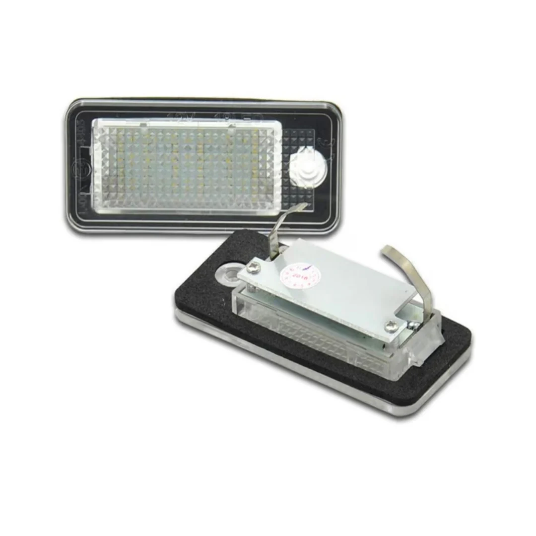 Set Luci Targa a Led per Audi (Compatibilità in Descrizione), Plug and Play - Image 2