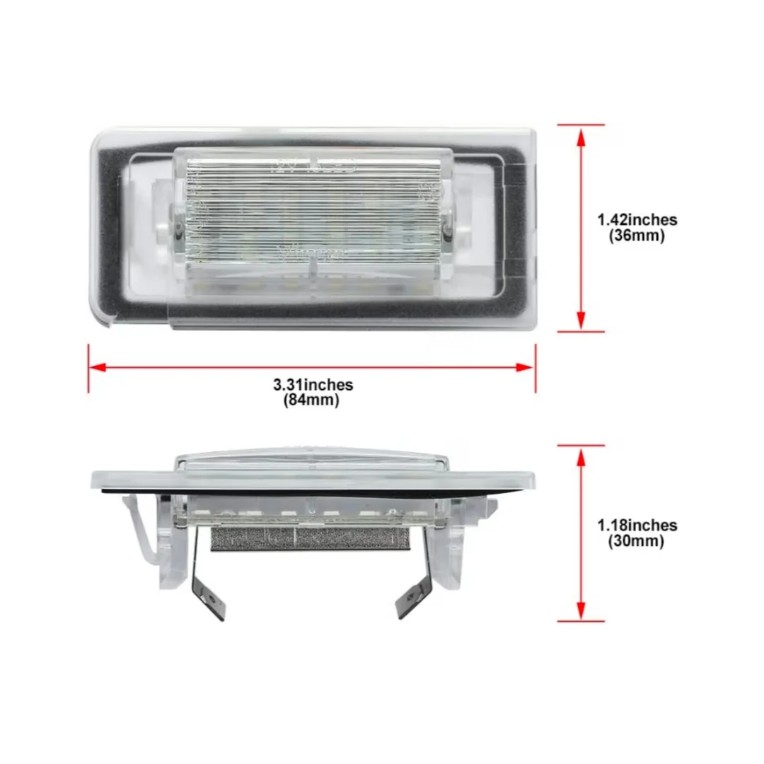 Set Luci Targa a Led per Audi TT MK1 8N, Coupé, Roadster (99-2006), Plug and Play - Image 2