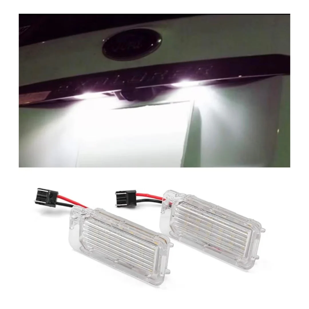 Set Luci Targa a Led per Ford (Compatibilità in Descrizione) , Plug and Play - Image 2