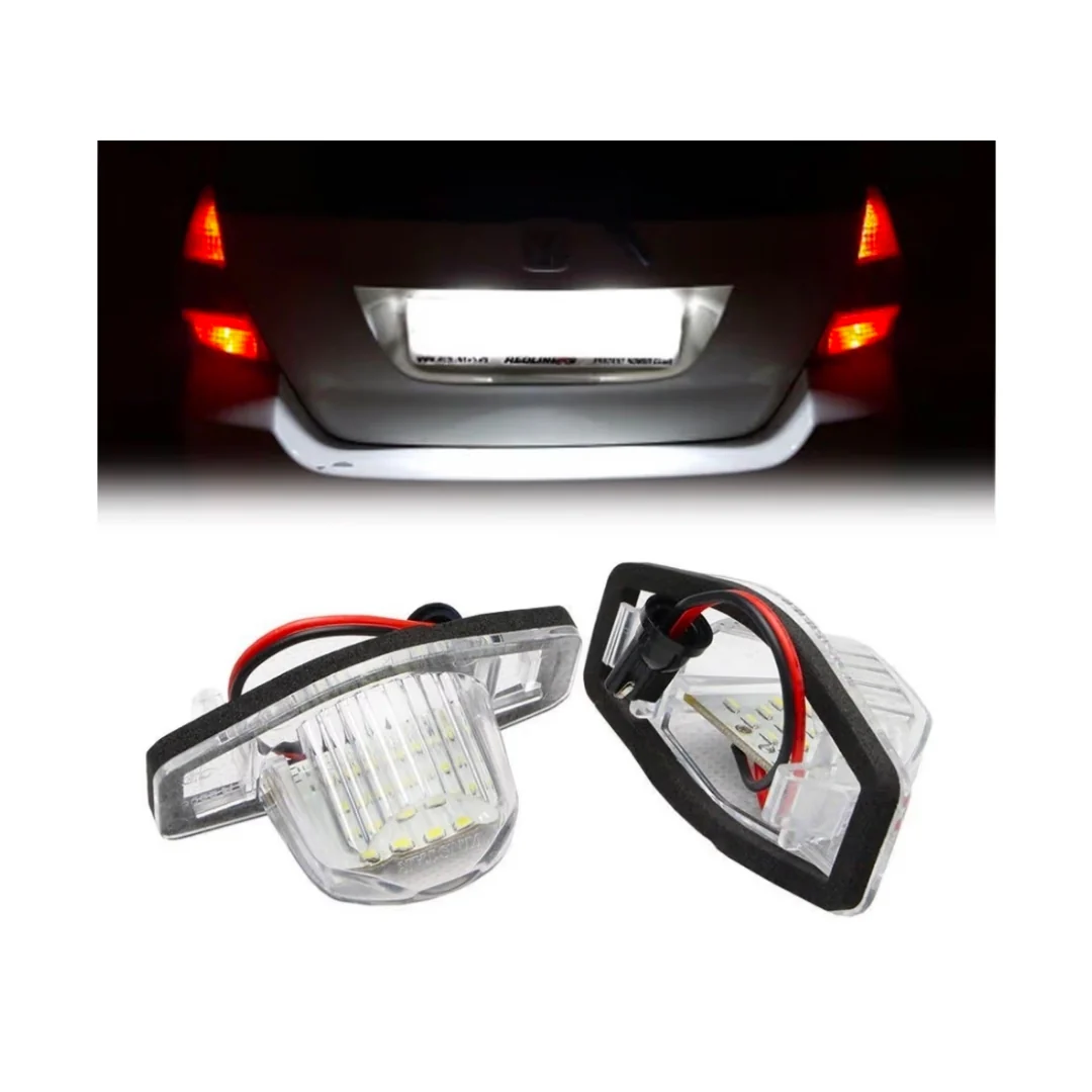 Set Luci Targa a Led per Honda CR-V, FR-V, HR-V, JAZZ (Compatibilità in Descrizione) , Plug and Play - Image 2