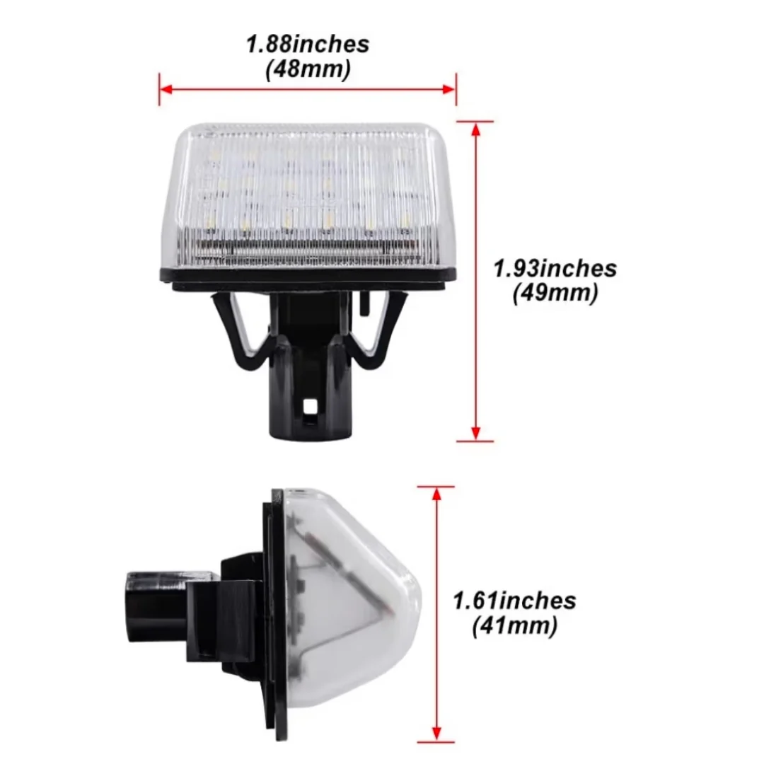 Set Luci Targa a Led per Mazda CX-5, CX-7, 6, Plug and Play - Image 2