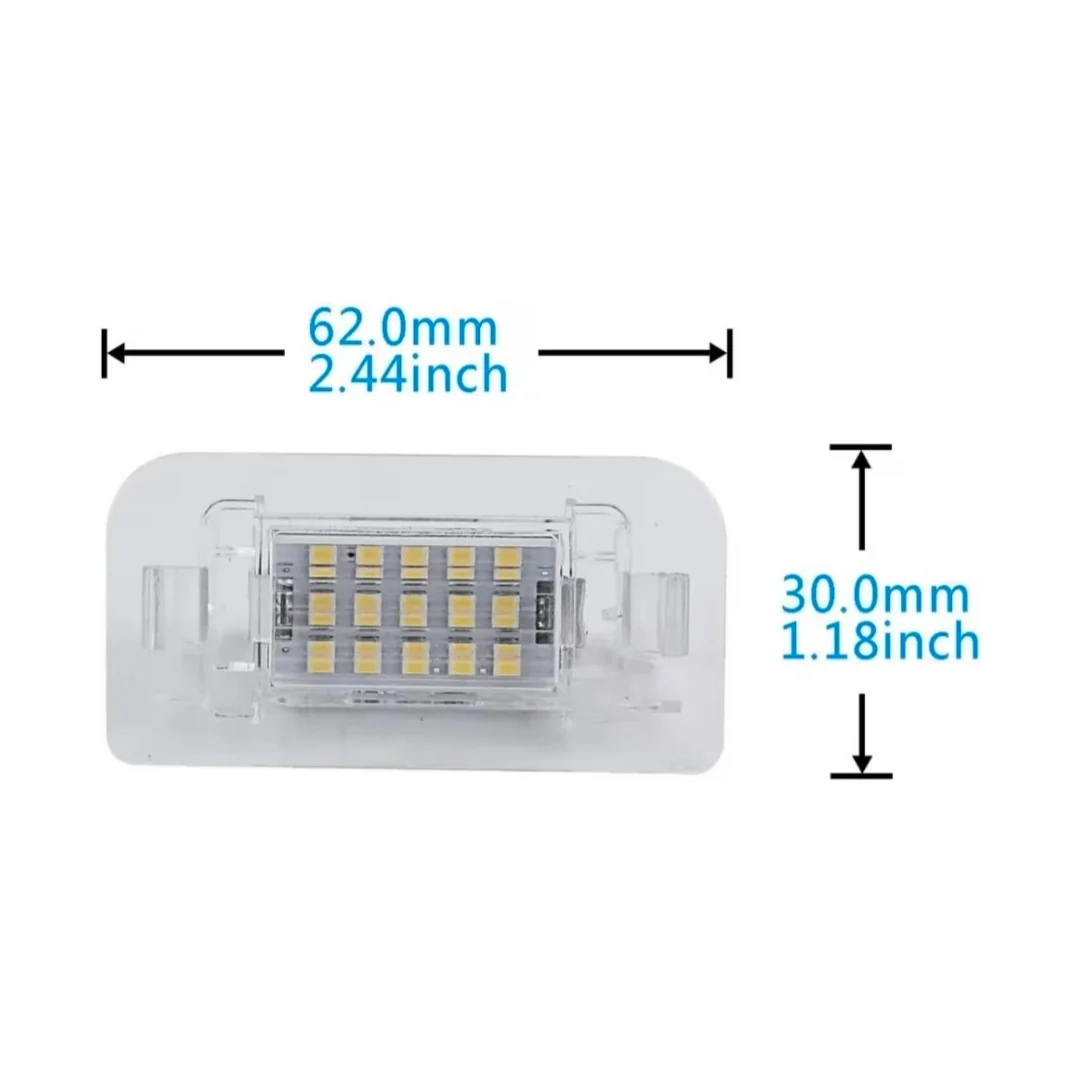 Set Luci Targa a Led per Mercedes-Benz Classe B W242, W246 (2011-2019), Plug and Play - Image 2