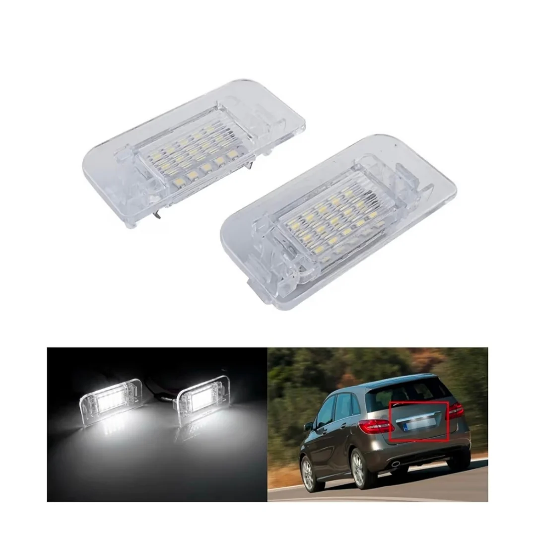 Set Luci Targa a Led per Mercedes-Benz Classe B W242, W246 (2011-2019), Plug and Play - Image 3