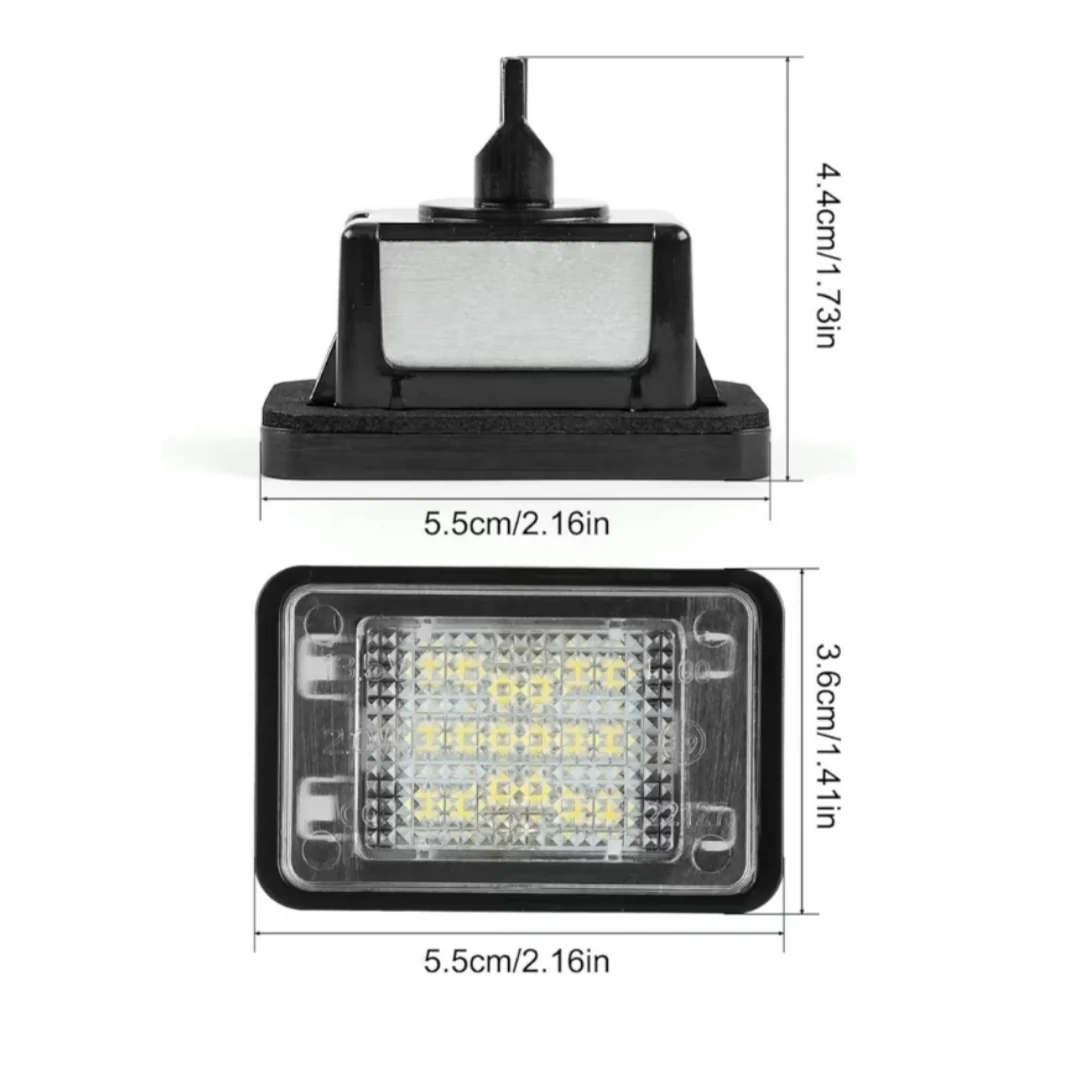 Set Luci Targa a Led per Mercedes-Benz GLK X204 (2007-2015), Plug and Play - Image 3