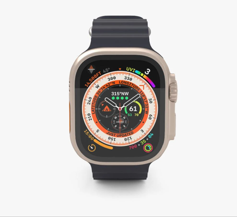 Smartwatch Ultra 49mm, Lega di Titanio, BT, Call, NFC, Rubrica, Notifiche - Image 2