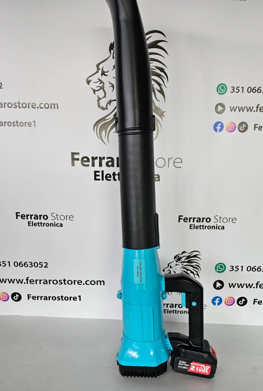 Soffiatore, Doppia Batteria 21v, 7 Modalitá Diverse - Image 6