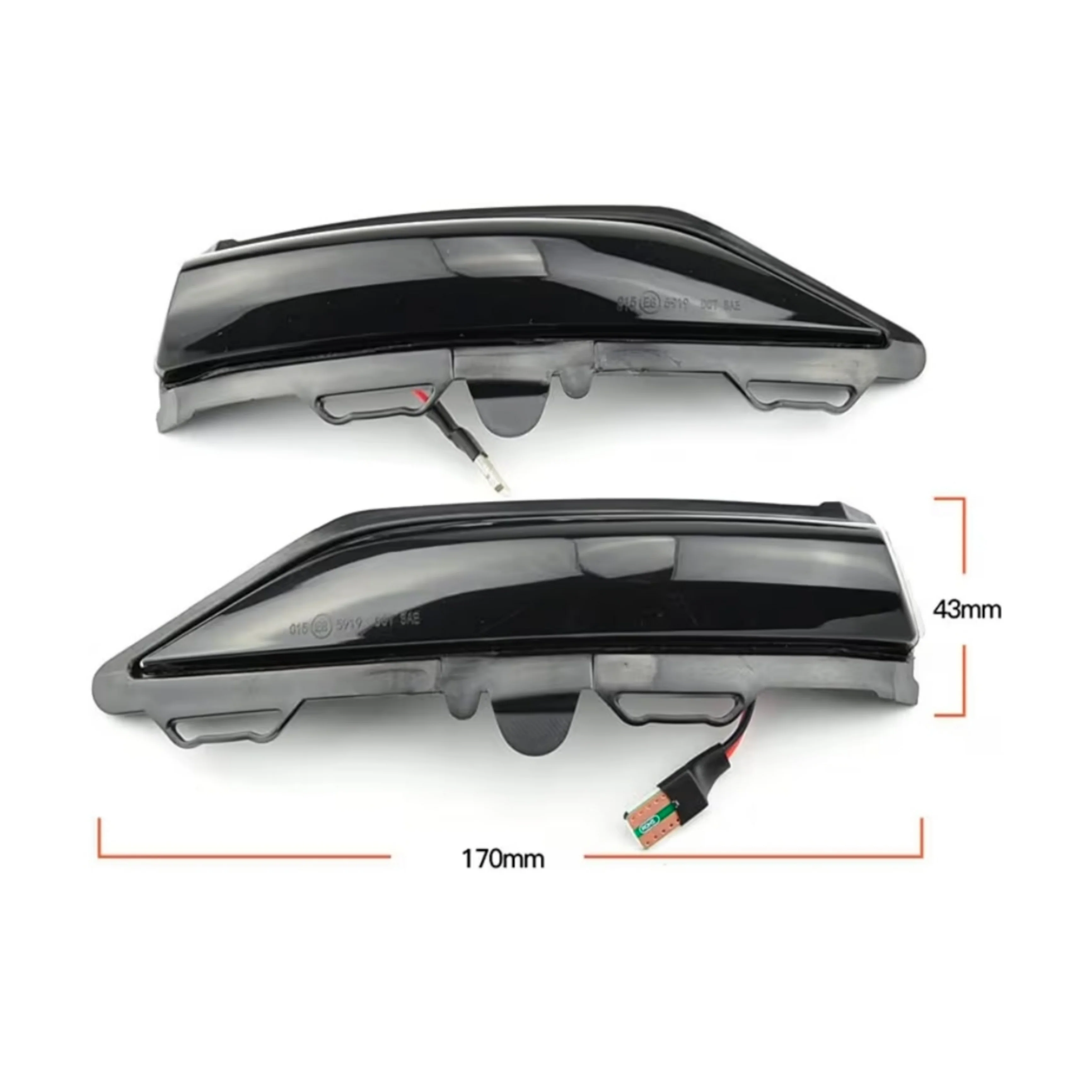 Specchietti Laterali Led per Ford Fiesta ST Line, MK8 (Dal 2018>), Plug and Play - Image 2