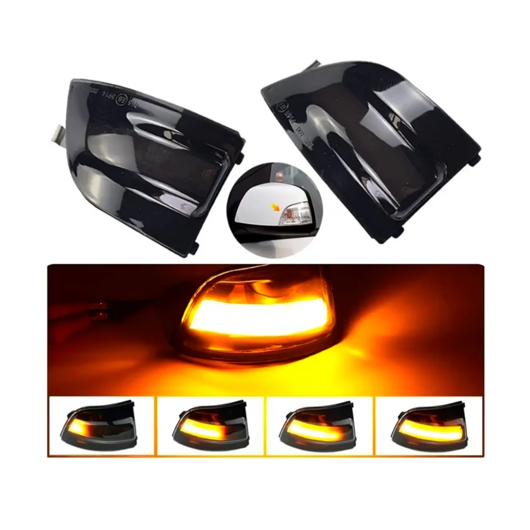 Specchietti Laterali Led per Ford Focus 2, C-Max (2003-2010), Plug and Play - Image 2