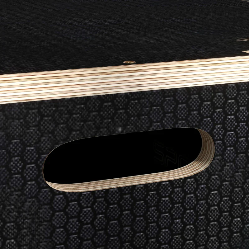 SPORTNOW Box Jump Pliometrico a 3 Altezze in Legno Antiscivolo, 61-51-41cm, Nero - Image 9