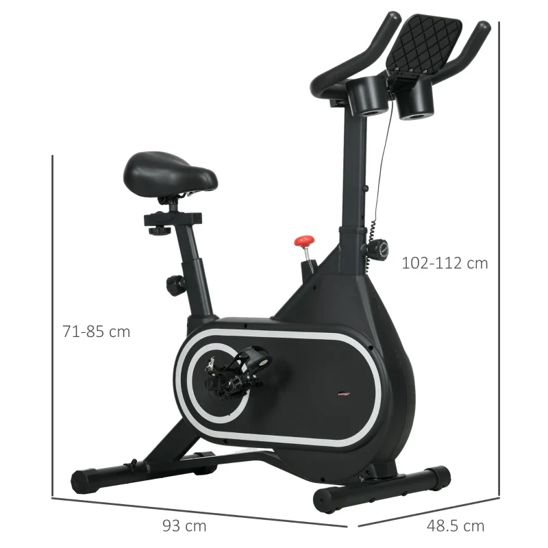 SPORTNOW Cyclette Magnetica con Volano da 4kg, Manubrio e Sellino Regolabili - Image 3