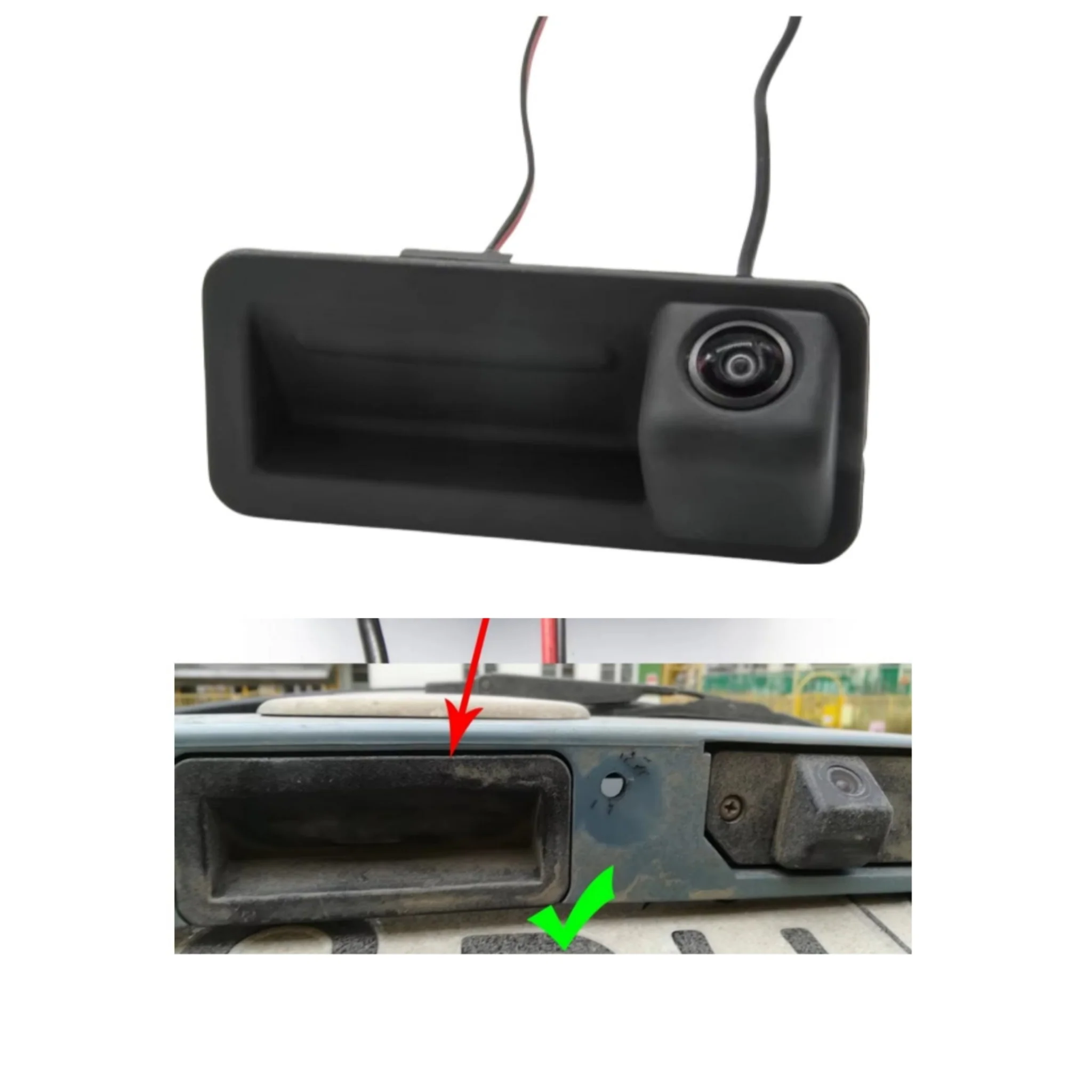 Telecamera Posteriore per Ford Fiesta MK6 (2009-2017) AHD 1920x1080, 170° Gradi - Image 2